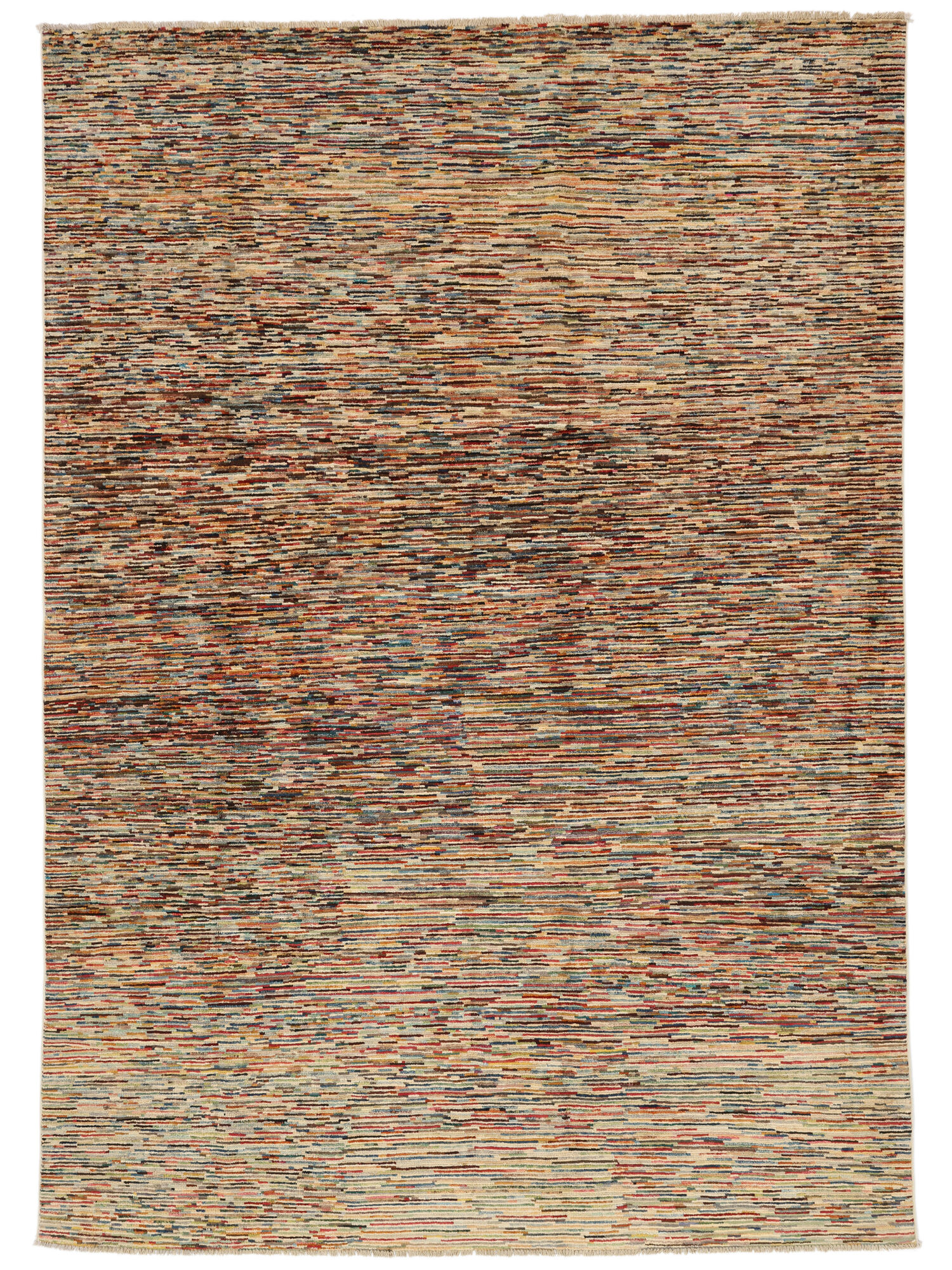 
    Modern Afghan Fine - Brown - 206 x 293 cm
  