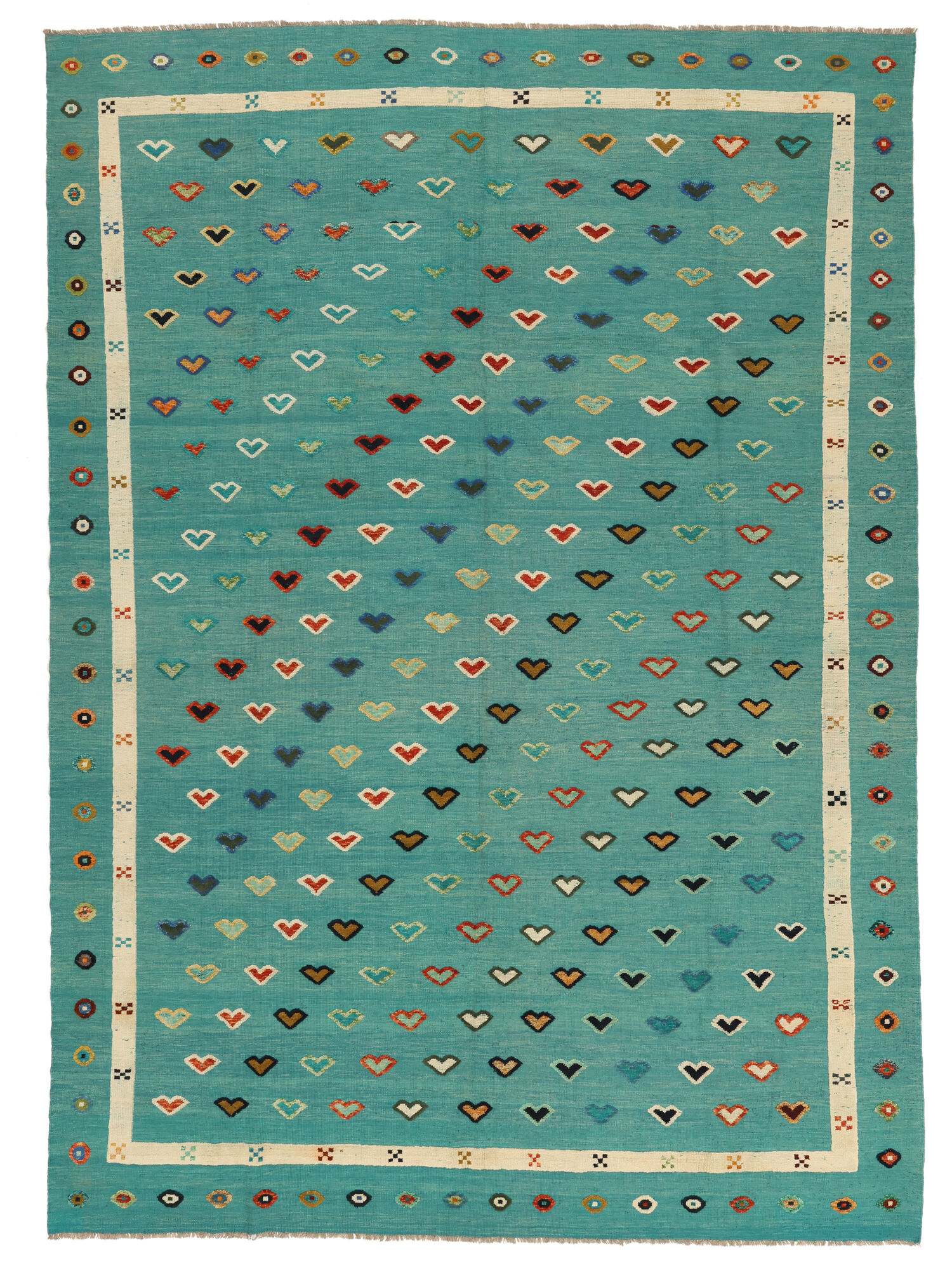 Kelim Nimbaft Teppich 303×426