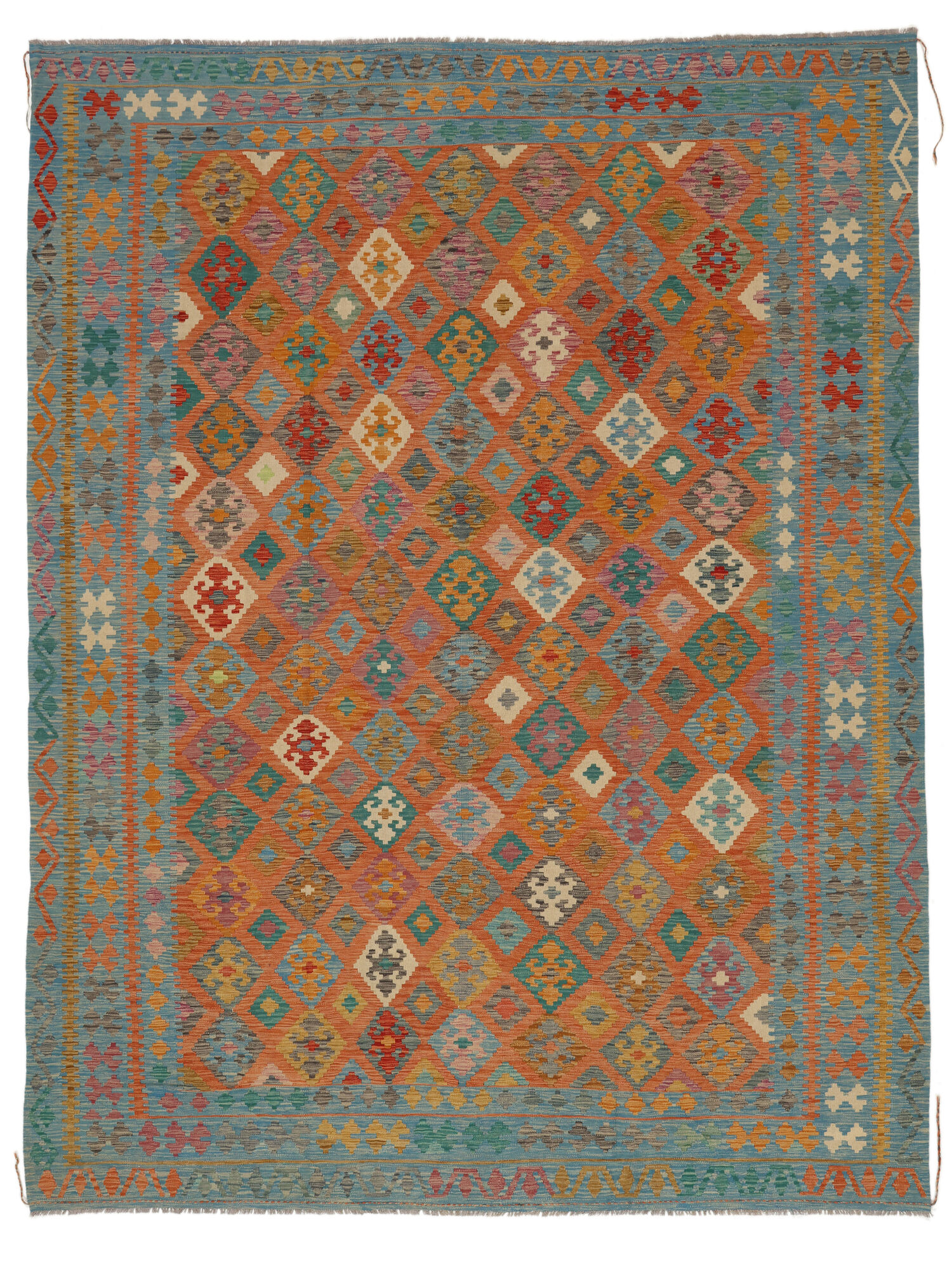 Kelim Afghan Old Stil Teppich 310×406