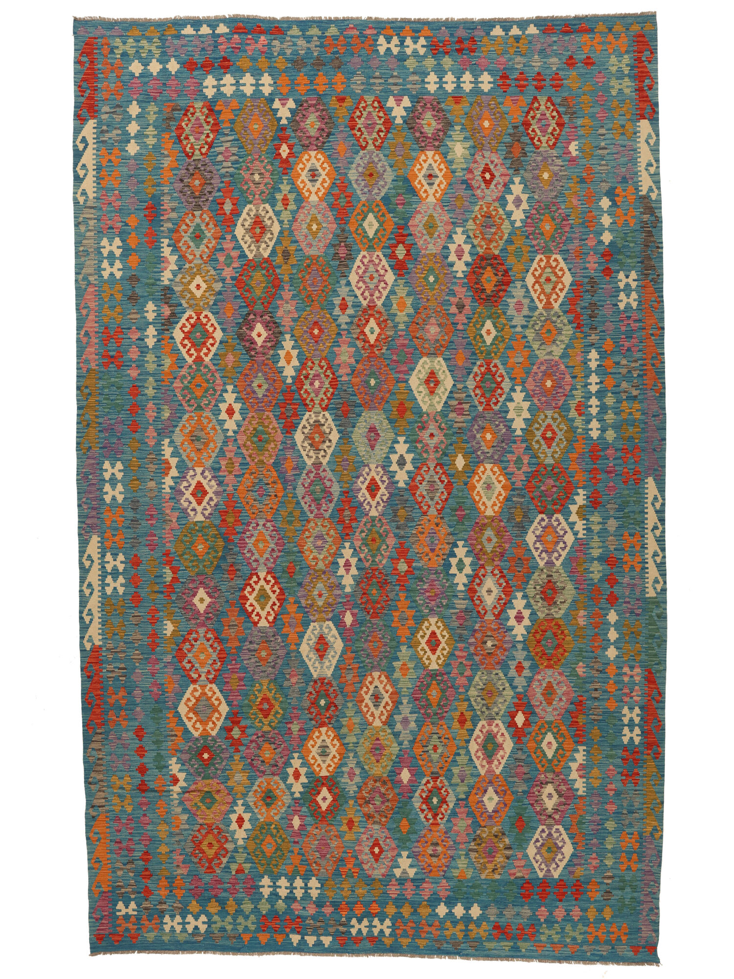 Kelim Afghan Old Stil Teppich 305×485