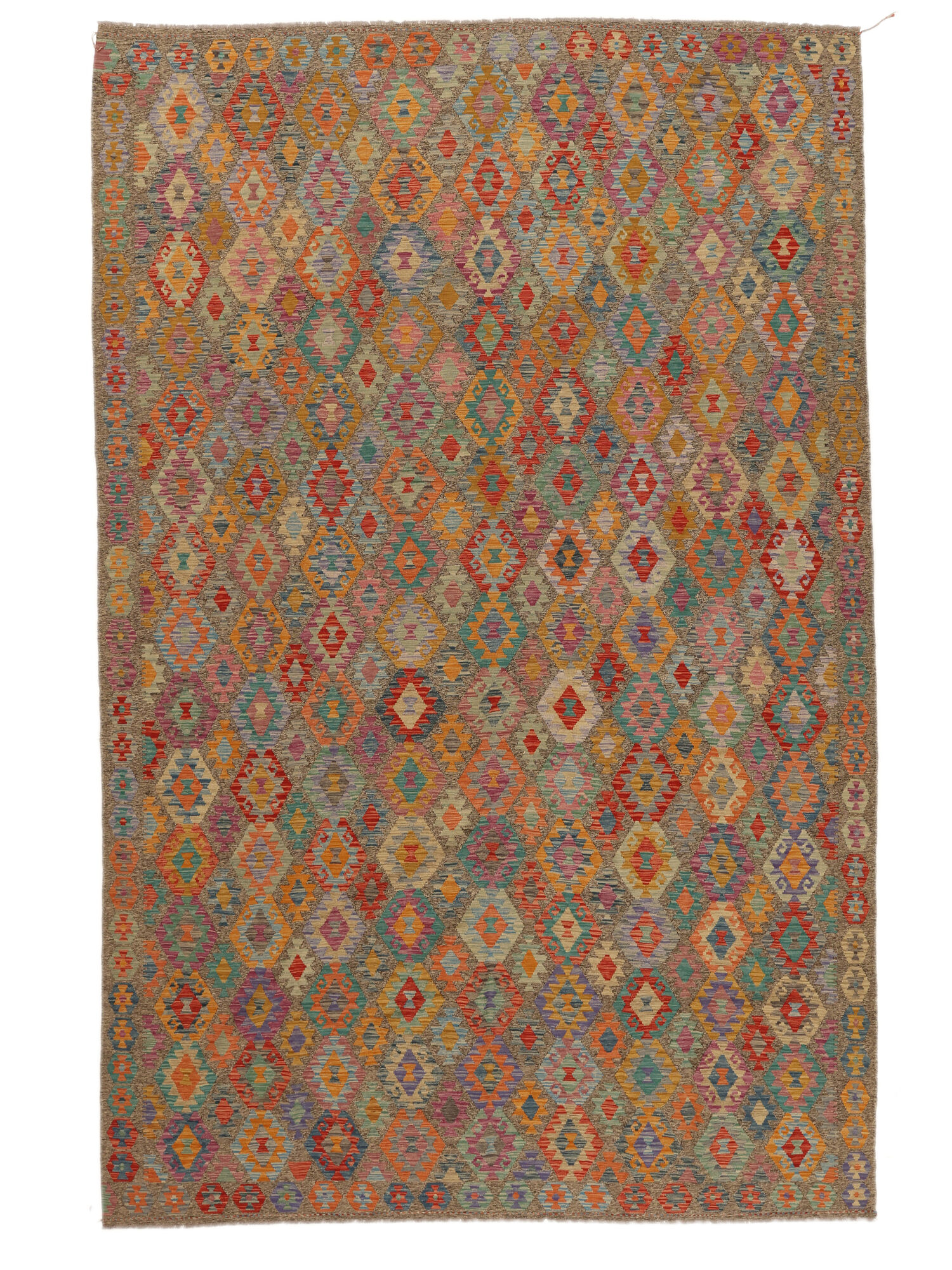 
    Kilim Afghan Old style - Brown - 305 x 490 cm
  