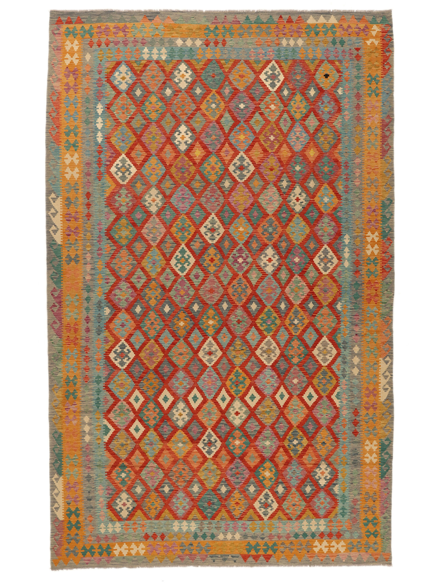 Kelim Afghan Old Stil Teppich 307×491