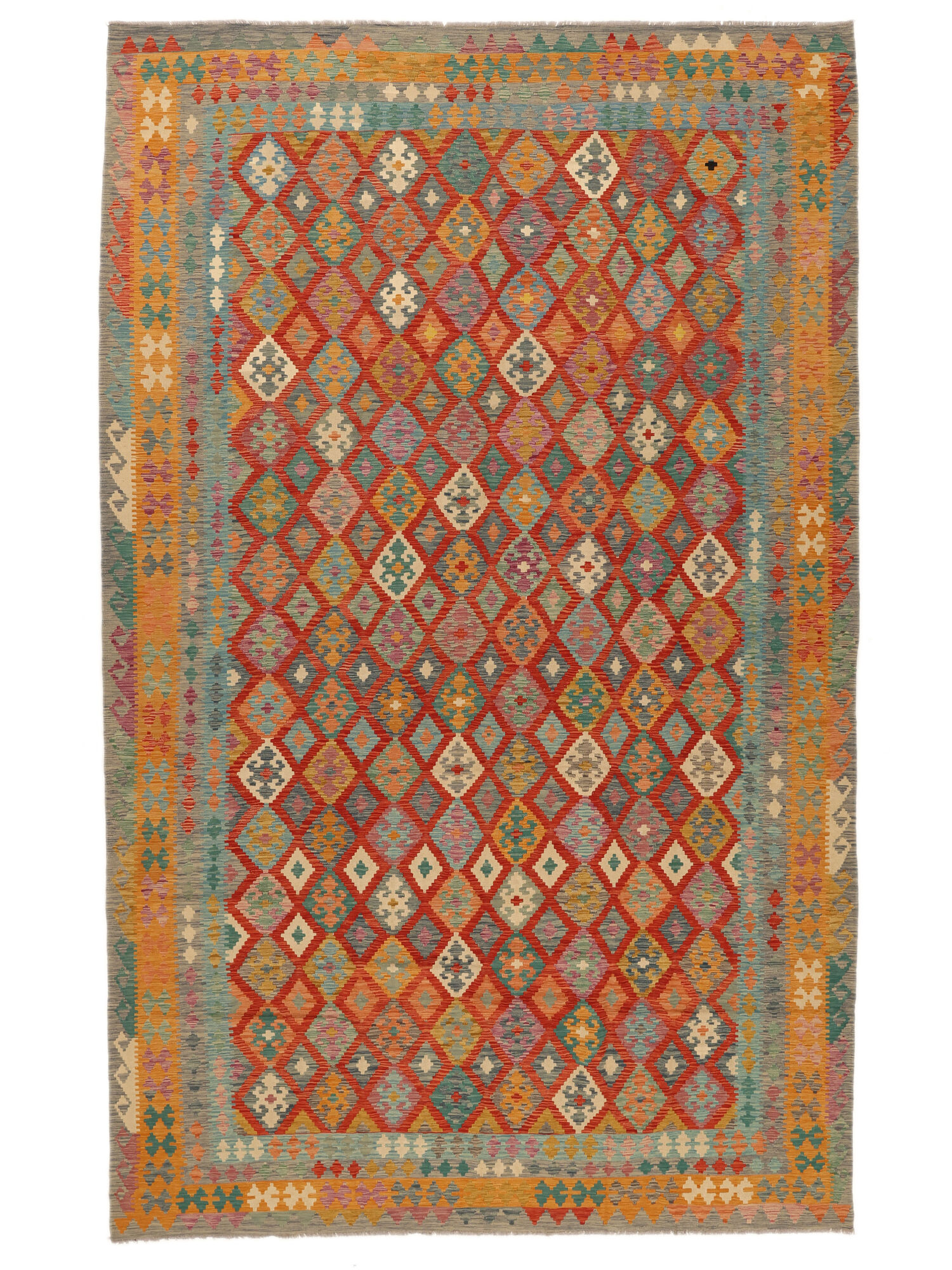 
    Kilim Afghan Old style - Brown - 307 x 491 cm
  