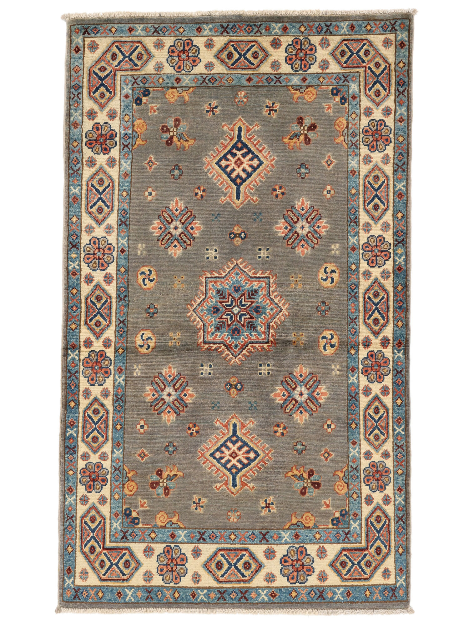 
    Kazak Fine - Brown - 85 x 148 cm
  