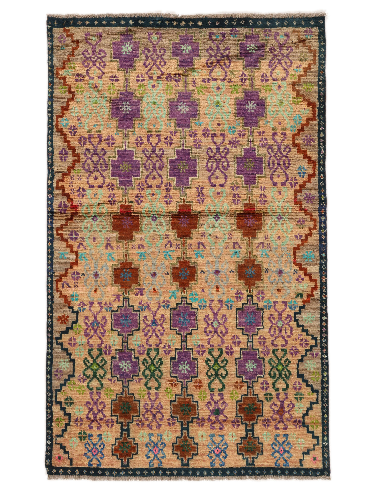 
    Moroccan Berber - Afghanistan - Brown - 107 x 174 cm
  