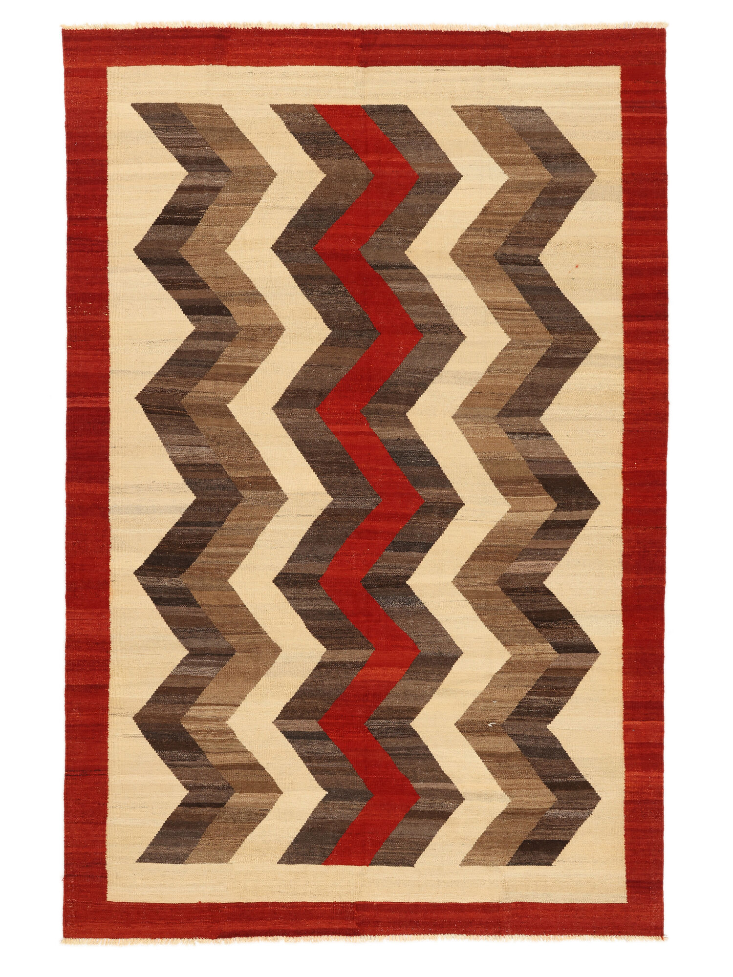 Kelim Modern Teppich 196×293