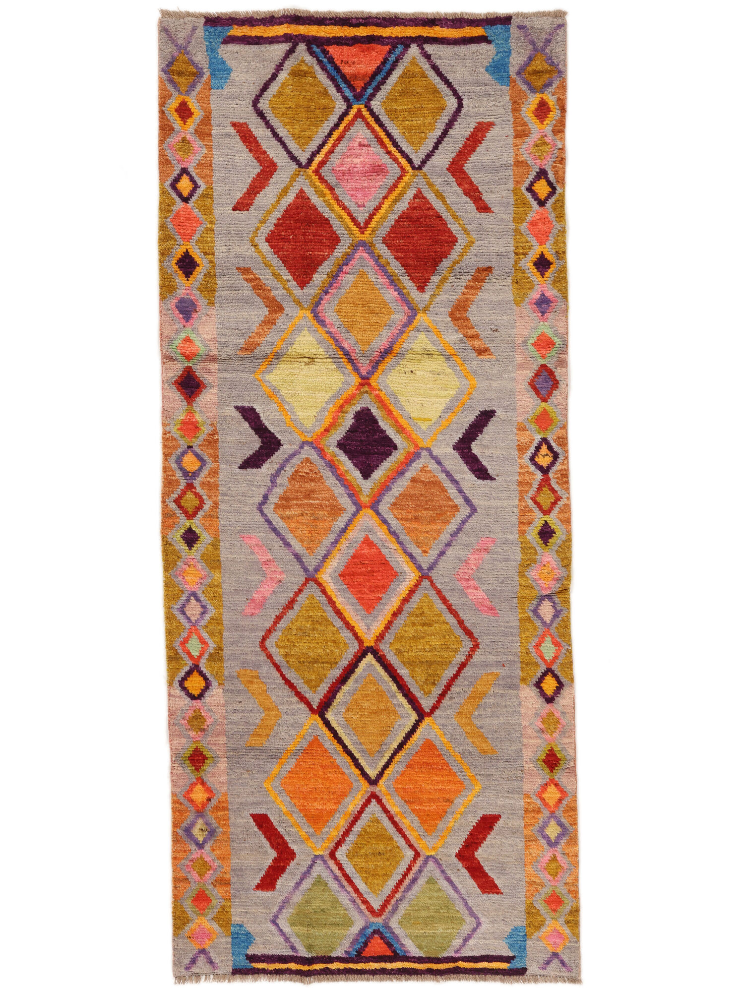 
    Moroccan Berber - Afghanistan - Brown - 83 x 204 cm
  