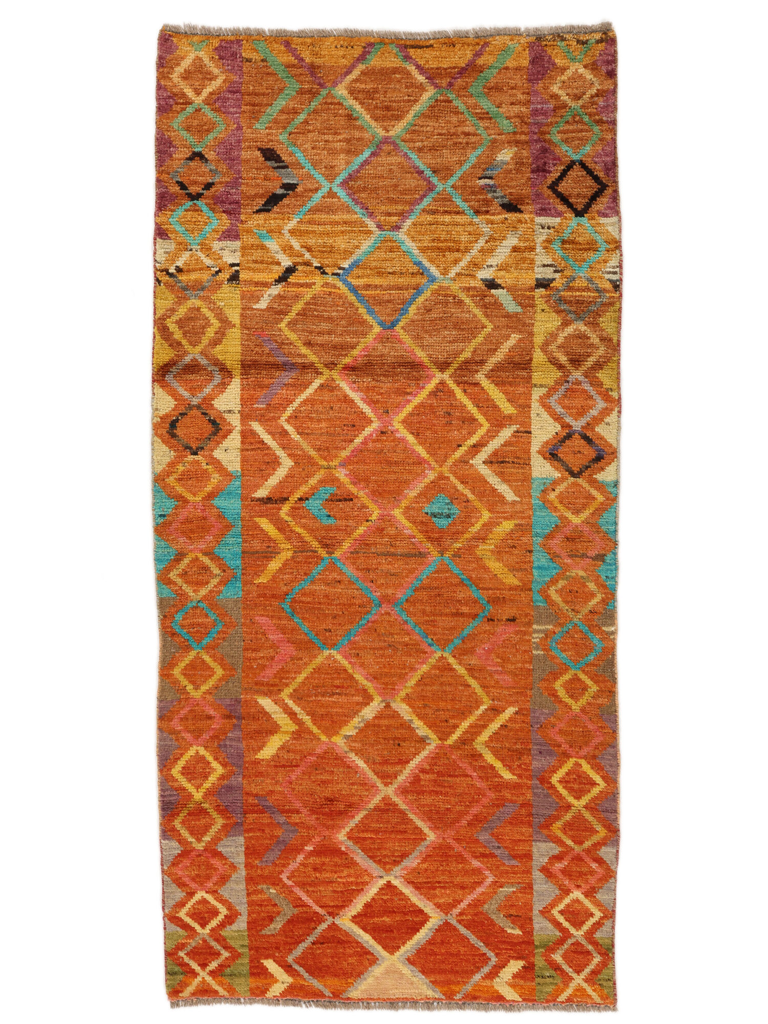 
    Moroccan Berber - Afghanistan - Brown - 85 x 178 cm
  