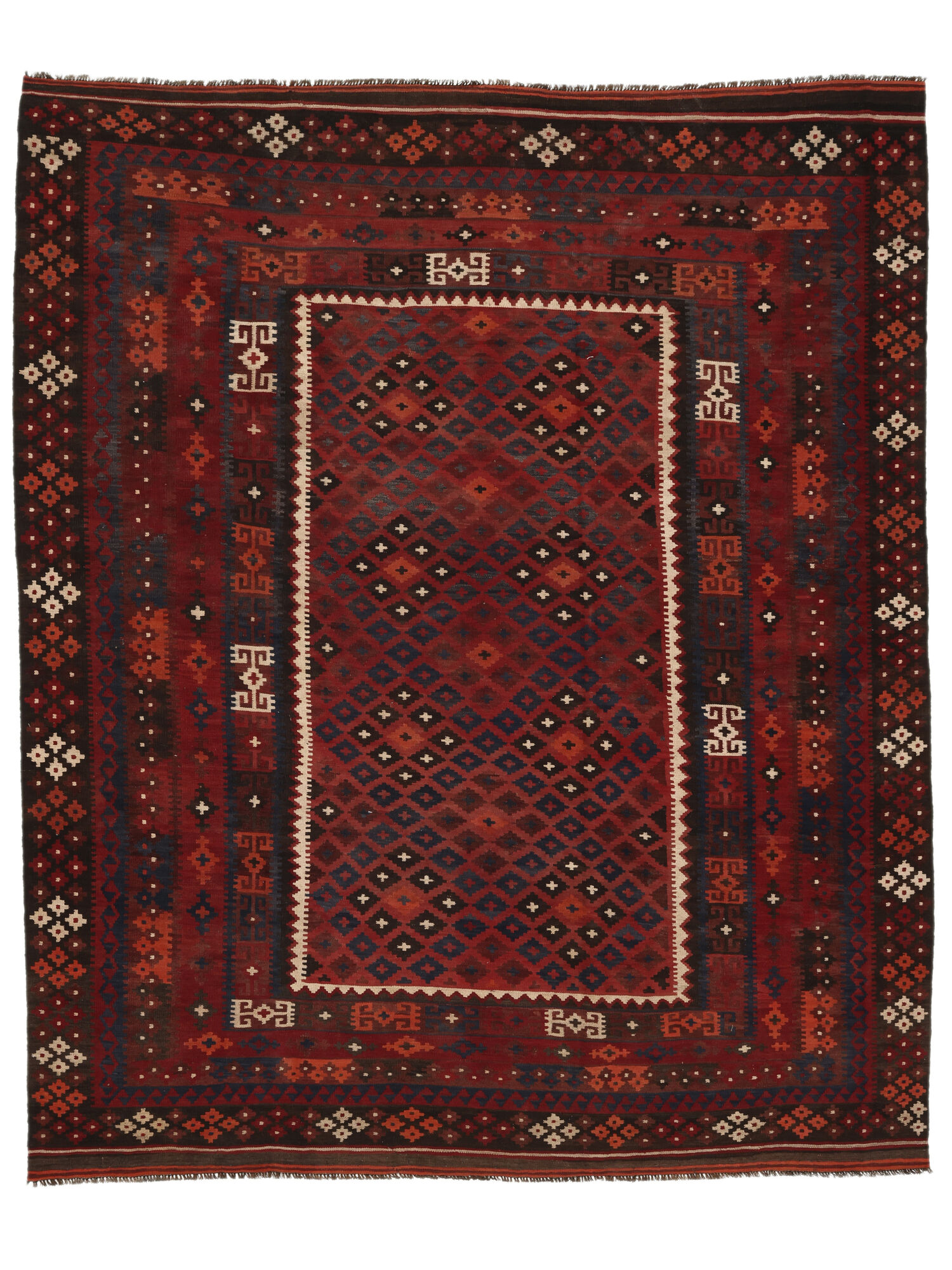 Kelim Maimane Teppich 256×305