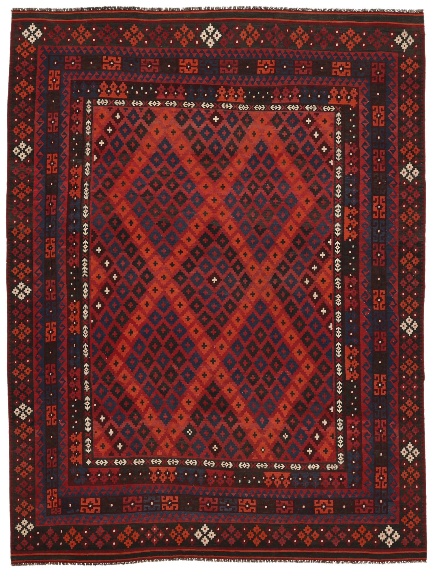 Kelim Maimane Teppich 262×345