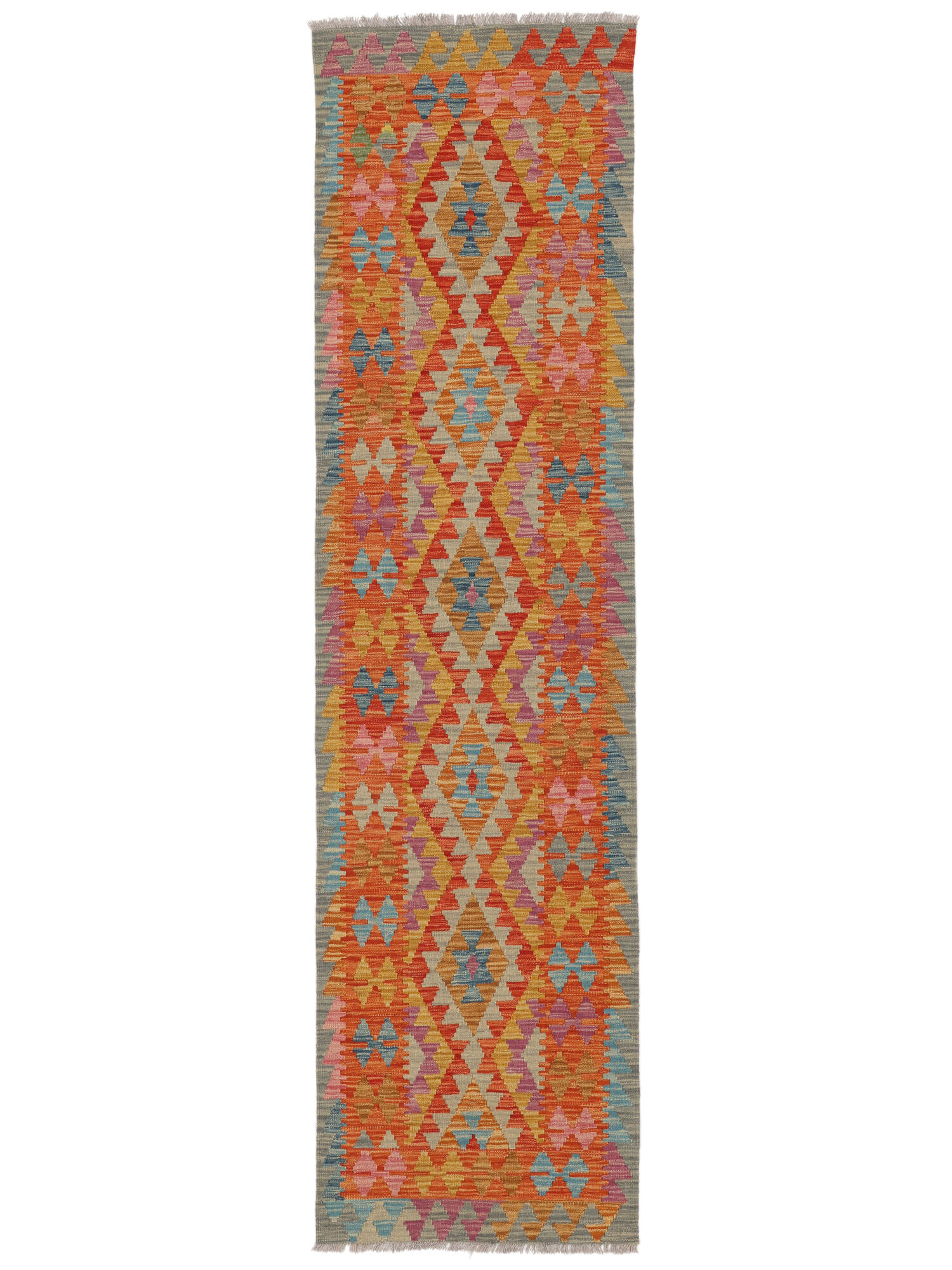 
    Kilim Afghan Old style - Brown - 76 x 292 cm
  