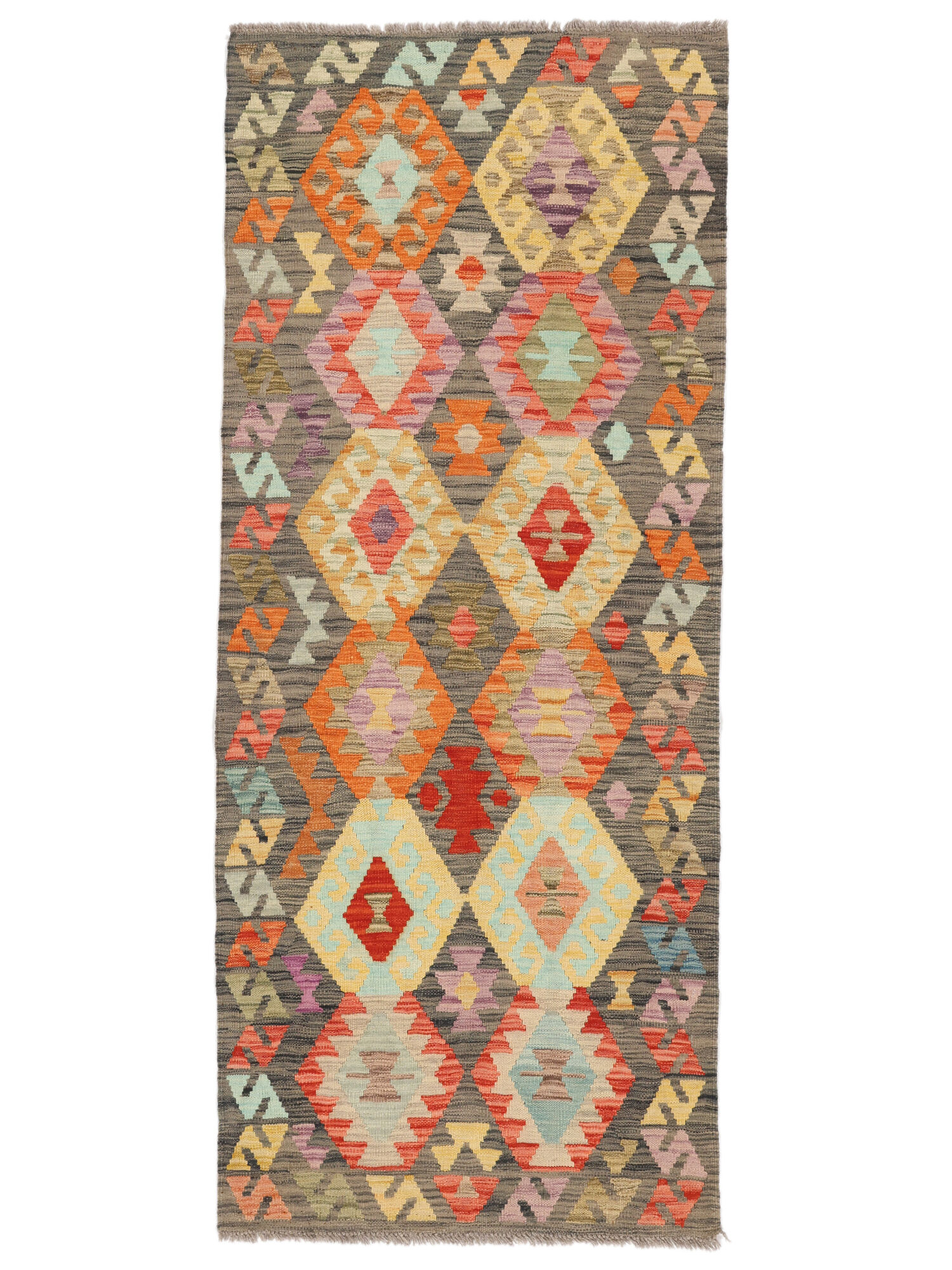 
    Kilim Afghan Old style - Brown - 82 x 198 cm
  