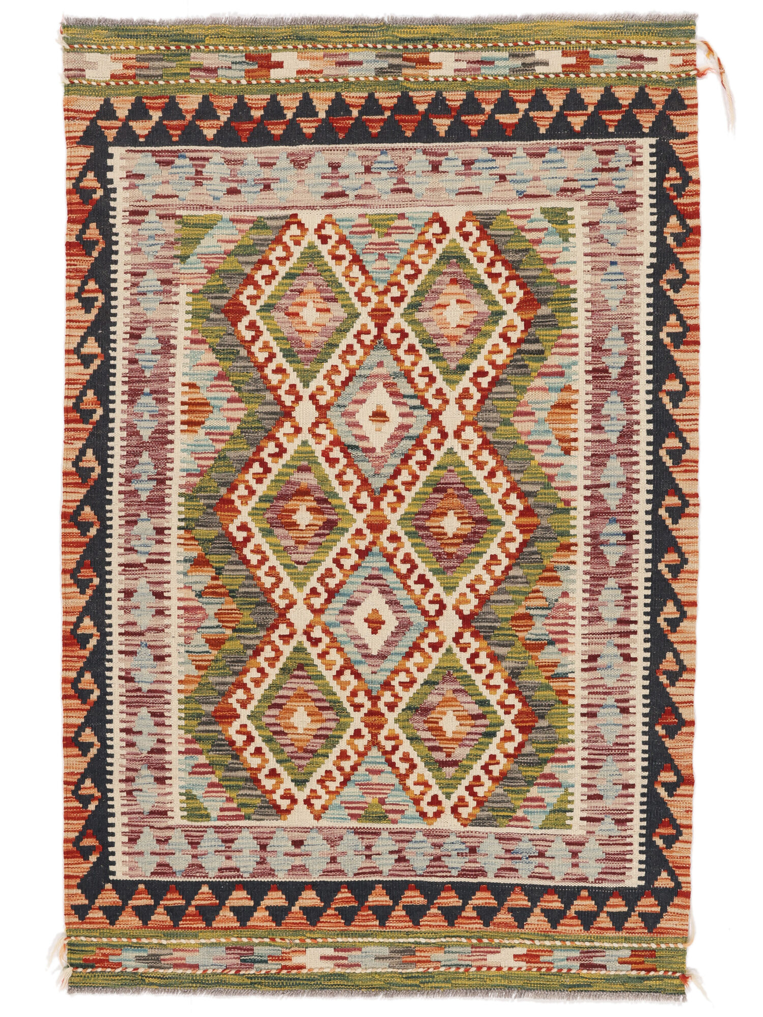 
    Kilim Afghan Old style - Brown - 99 x 153 cm
  