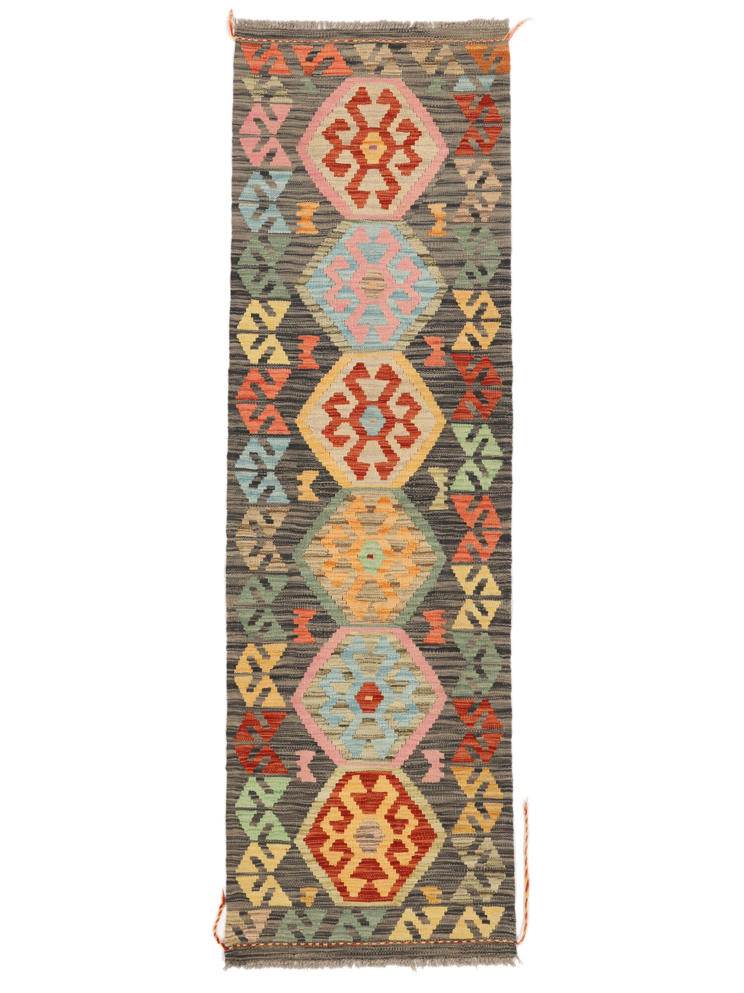 
    Kilim Afghan Old style - Brown - 59 x 194 cm
  