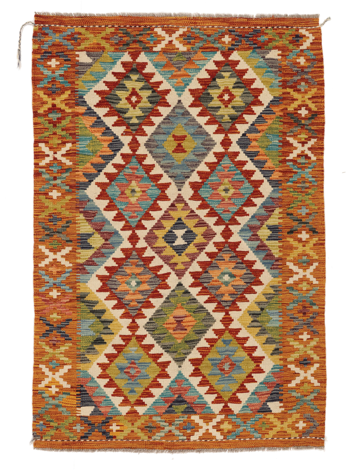 
    Kilim Afghan Old style - Brown - 99 x 148 cm
  