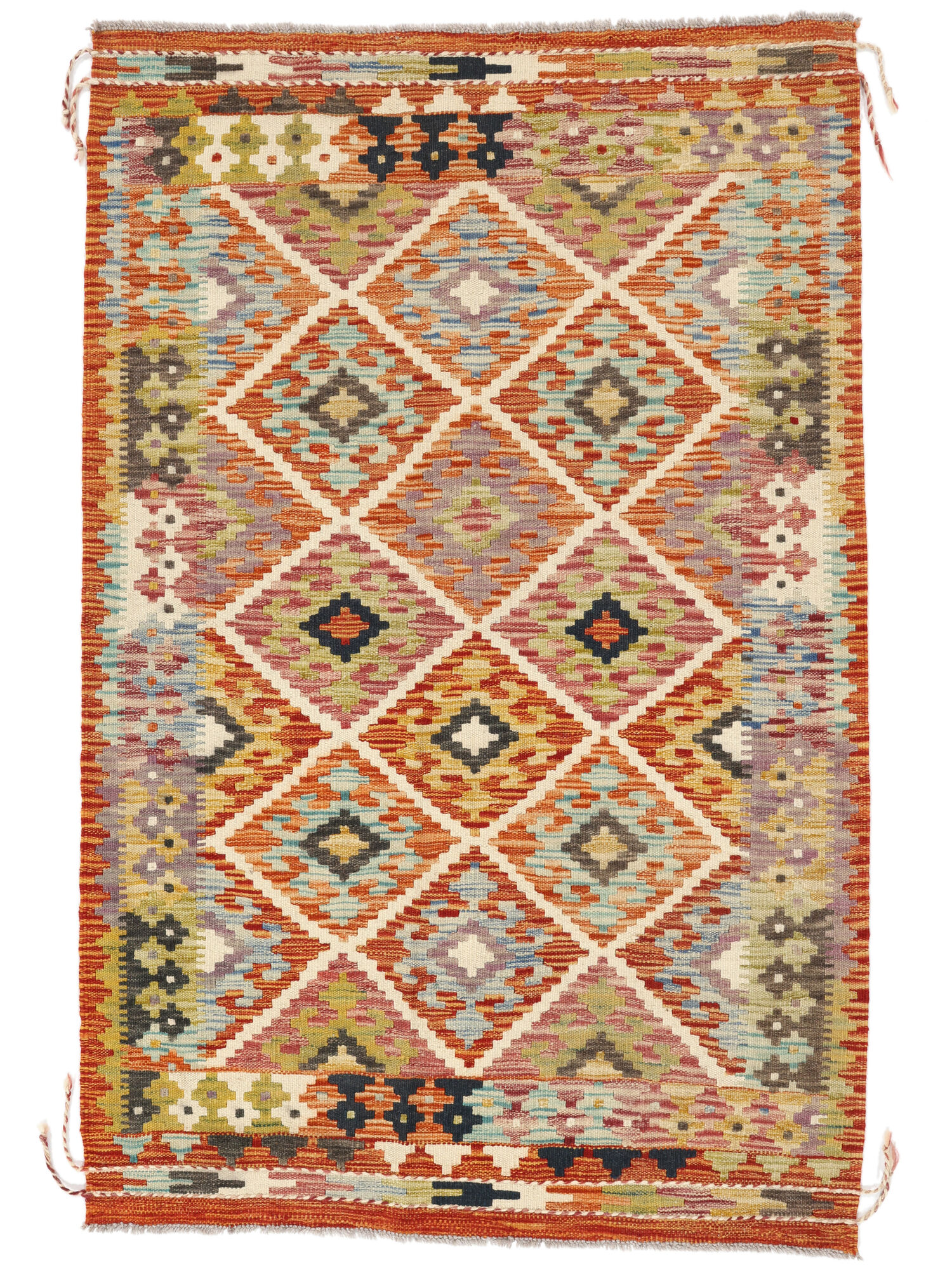 
    Kilim Afghan Old style - Brown - 98 x 151 cm
  