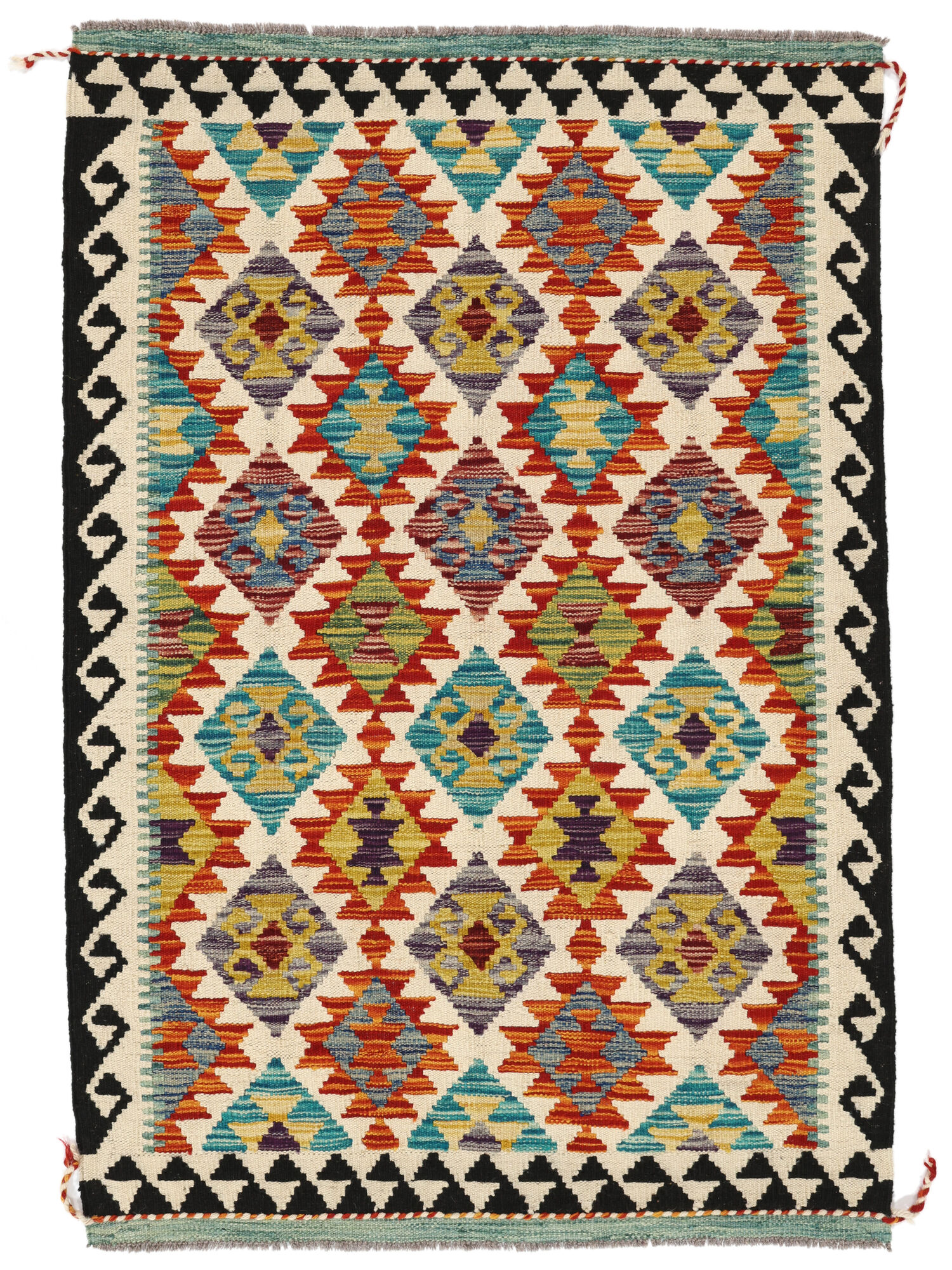 
    Kilim Afghan Old style - Brown - 103 x 151 cm
  