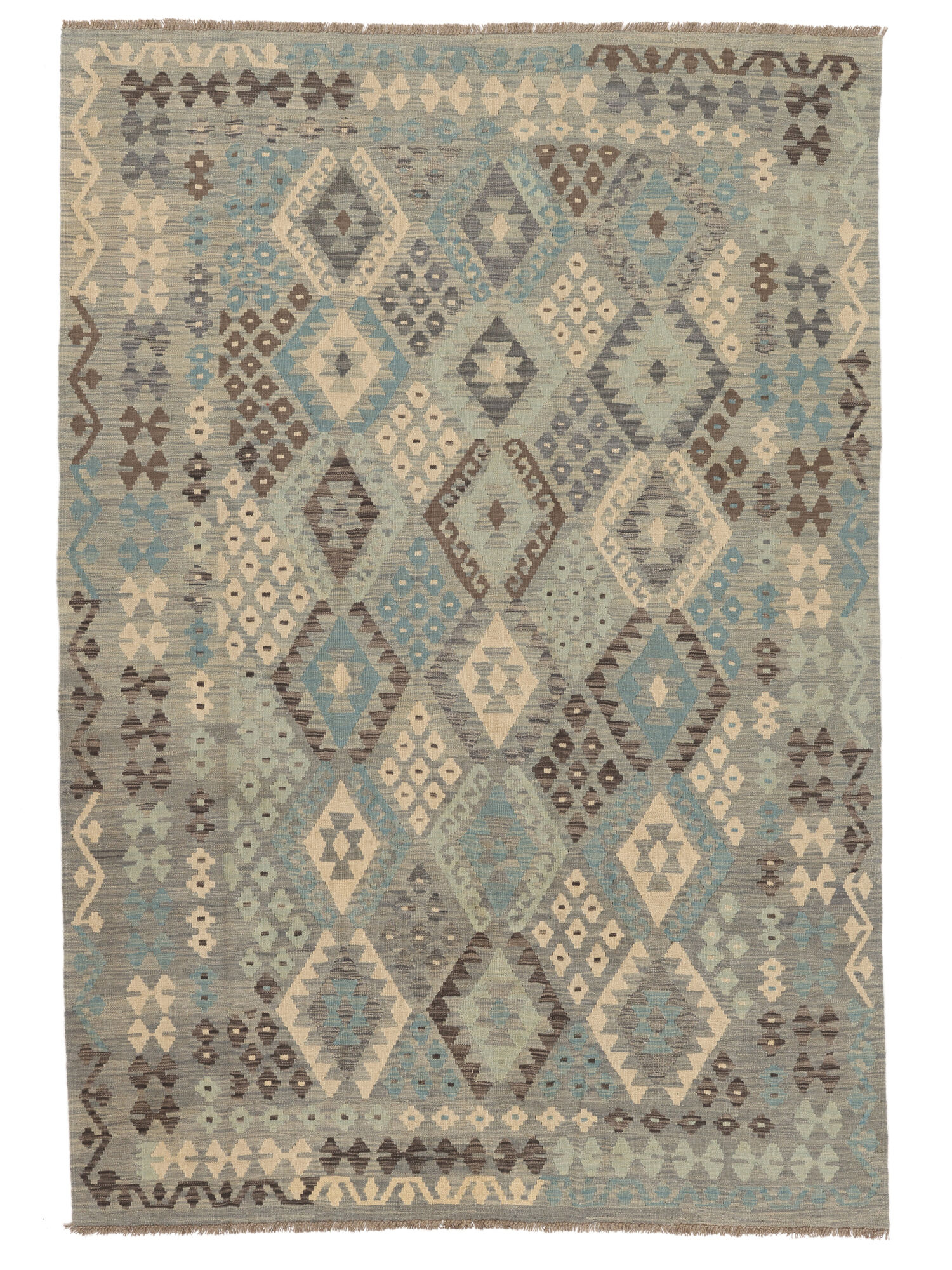 Kelim Afghan Old Stil Teppich 210×301
