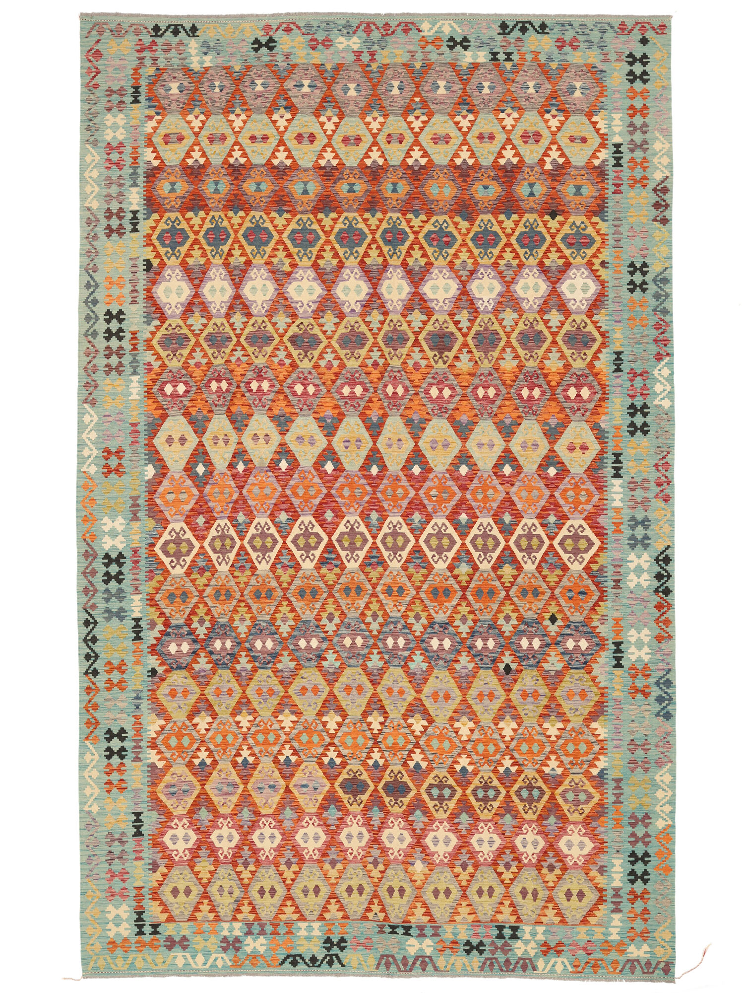 
    Kilim Afghan Old style - Brown - 308 x 493 cm
  