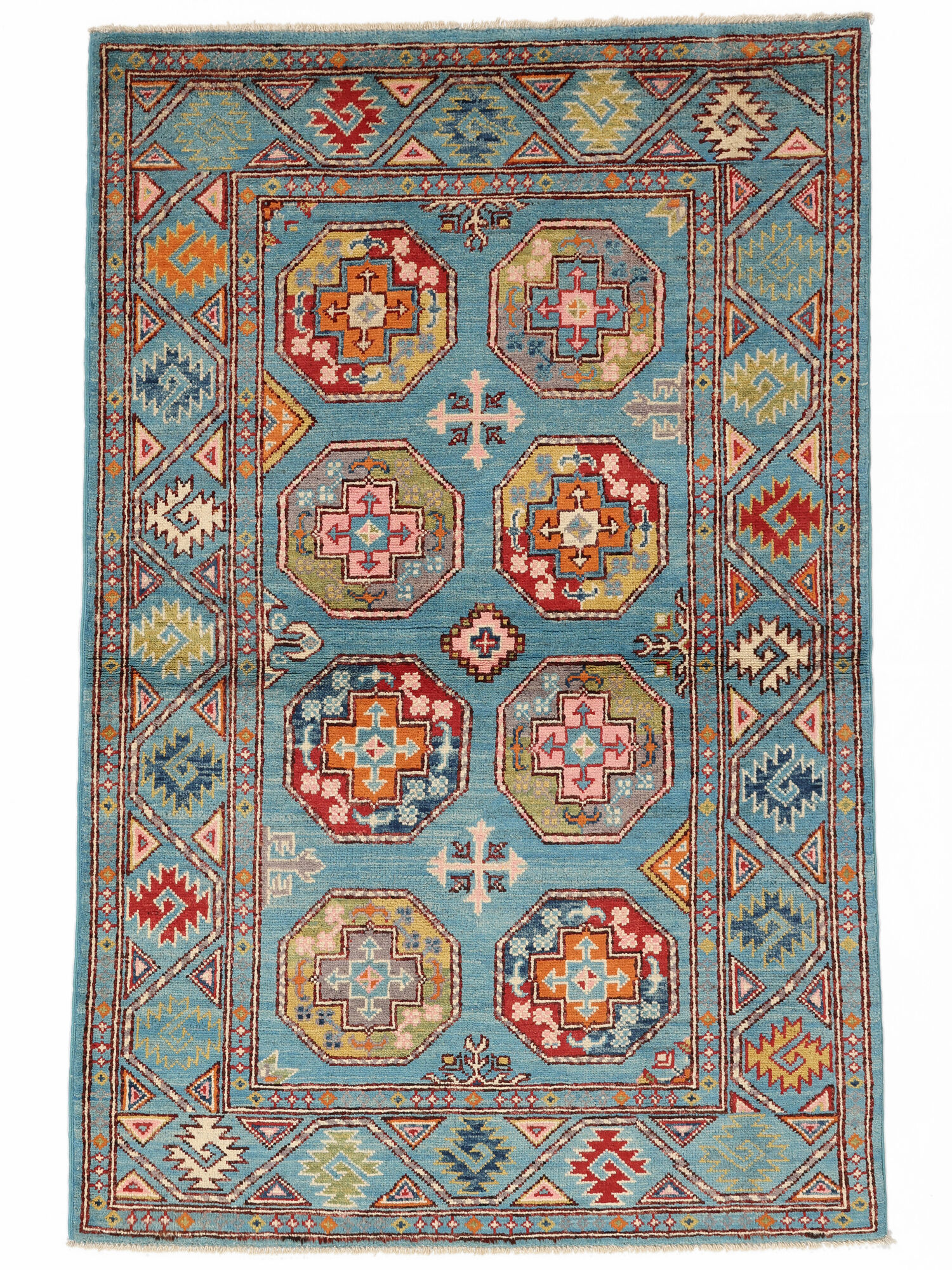 
    Kazak Fine - Brown - 100 x 154 cm
  