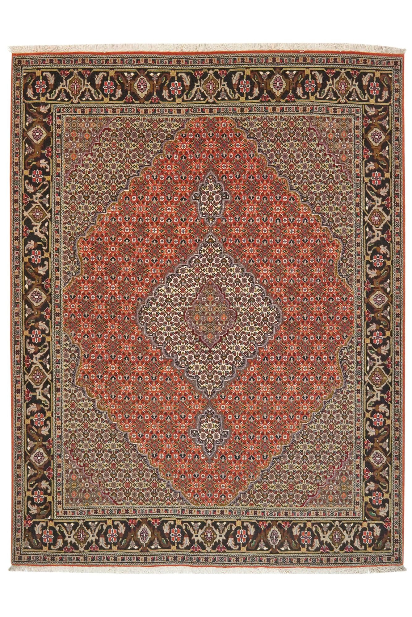
    Tabriz 40 Raj - Brown - 154 x 200 cm
  