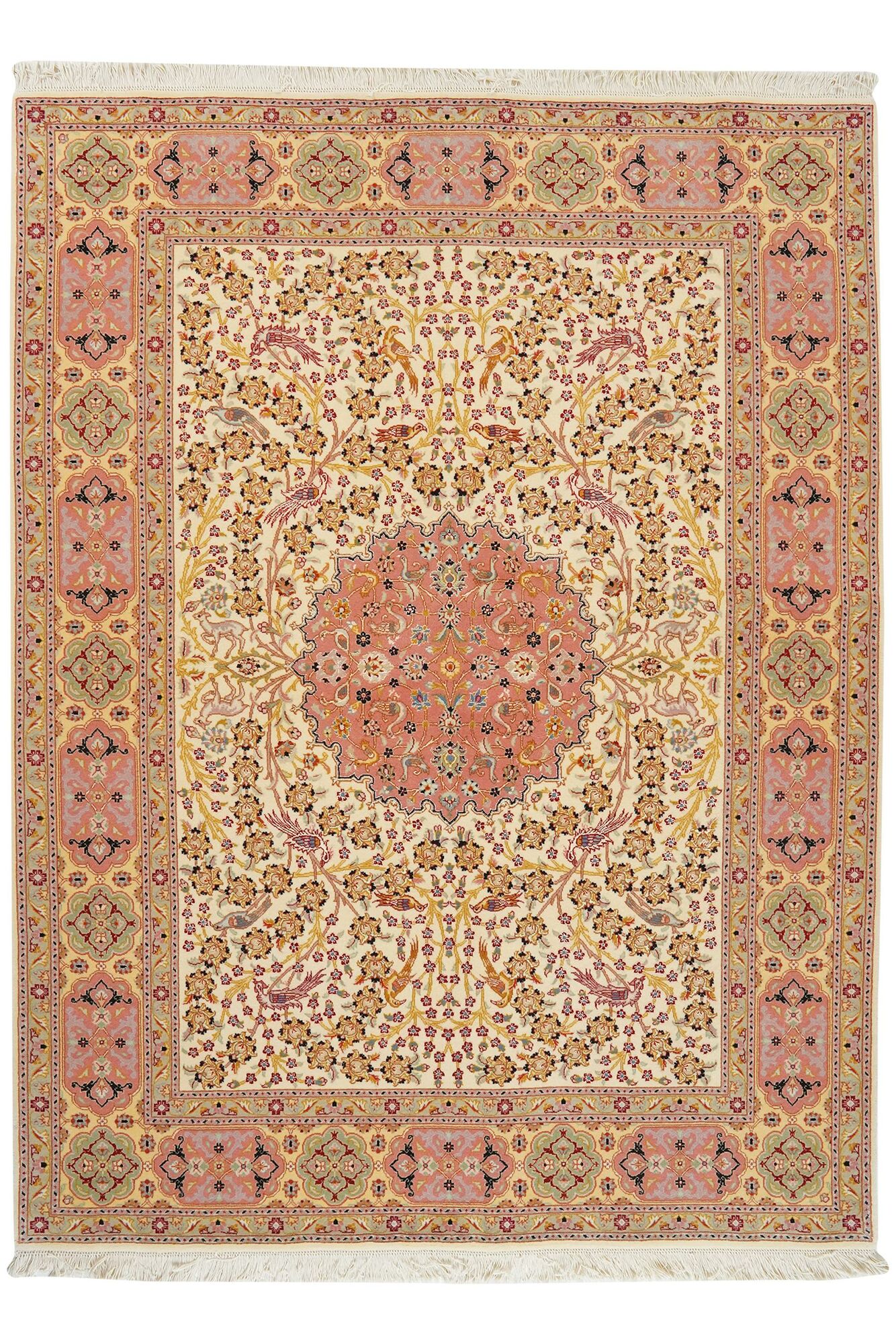 
    Tabriz 50 Raj - Brown - 150 x 199 cm
  