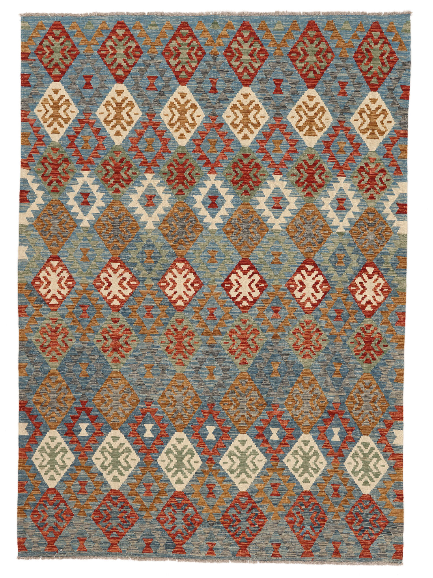 Kelim Afghan Old Stil Teppich 174×248