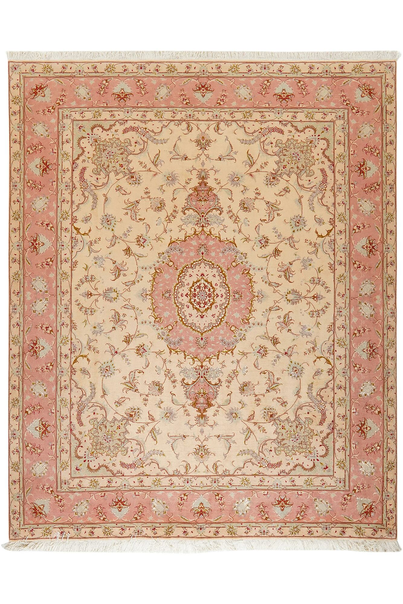 
    Tabriz 50 Raj - Brown - 202 x 254 cm
  
