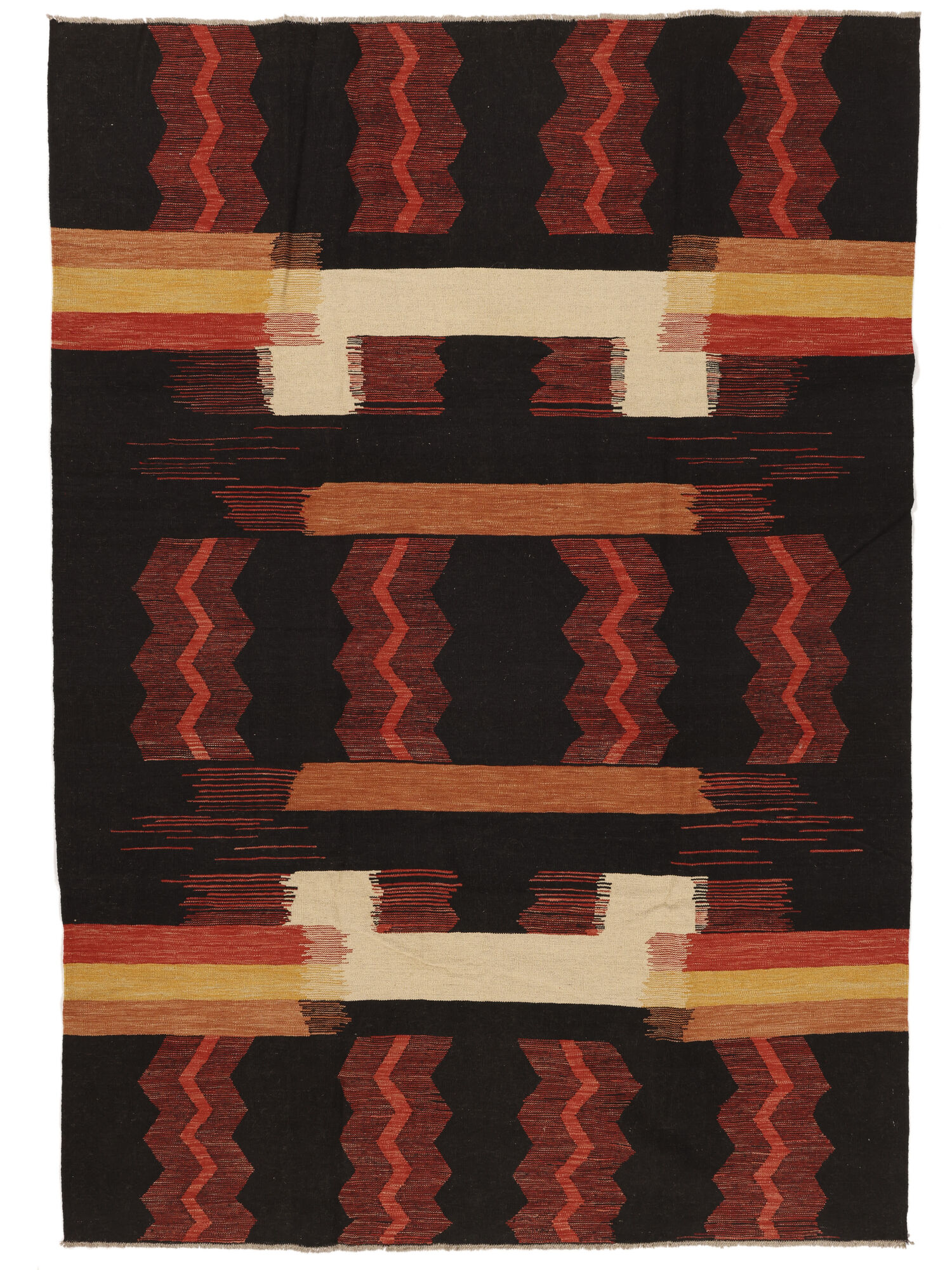 Kelim Modern Teppich 209×298