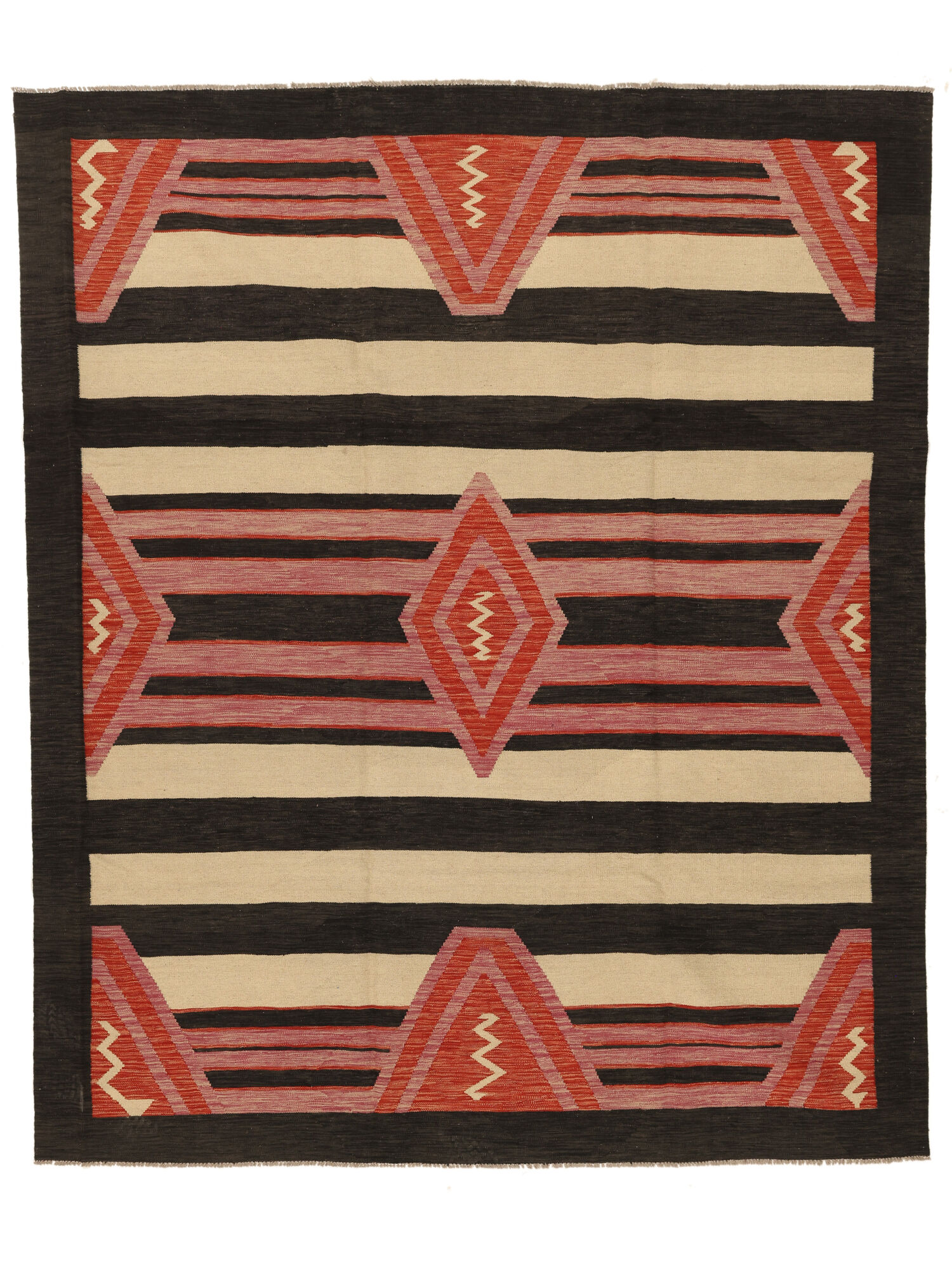 Kelim Modern Teppich 246×292