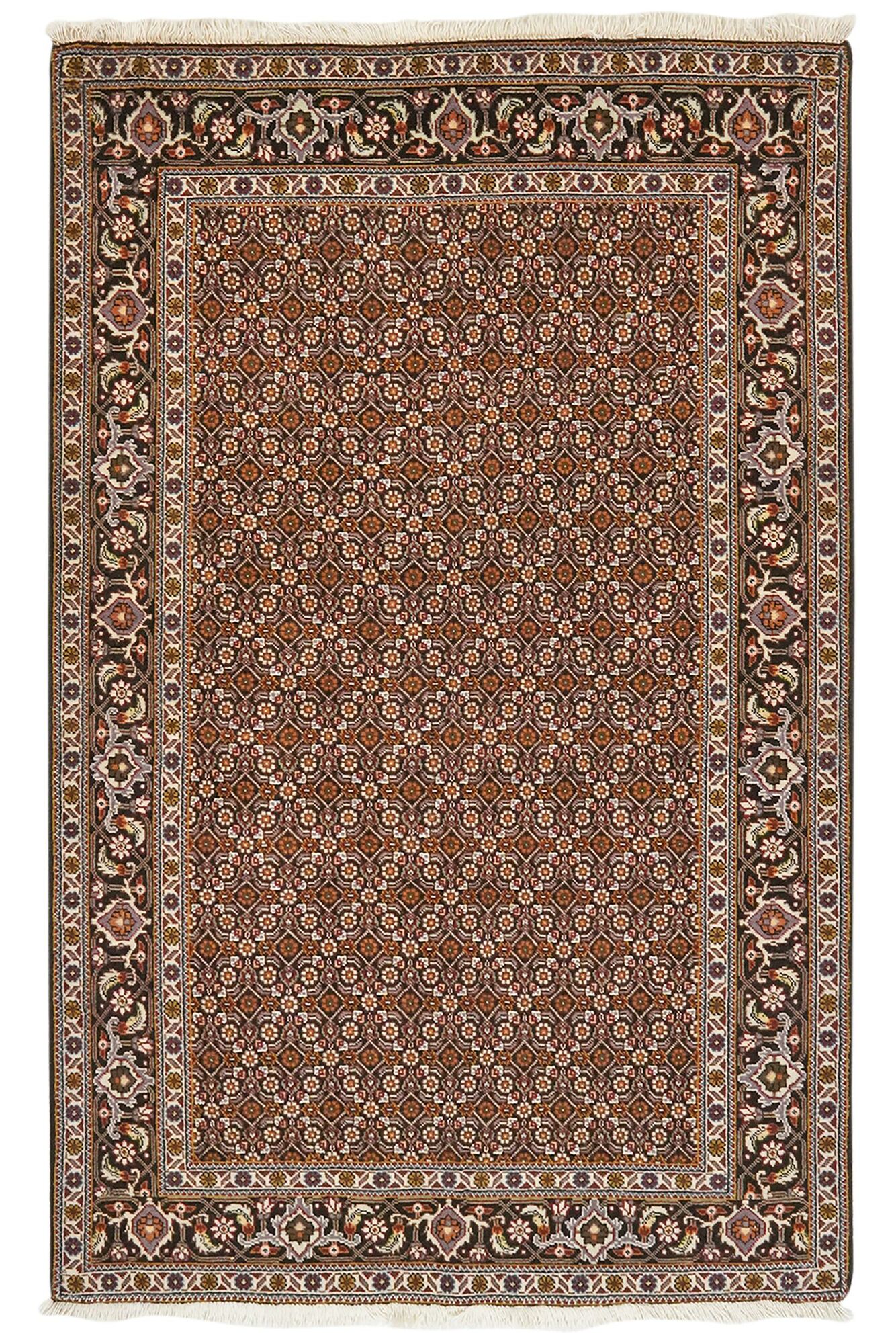
    Tabriz 40 Raj - Brown - 101 x 159 cm
  