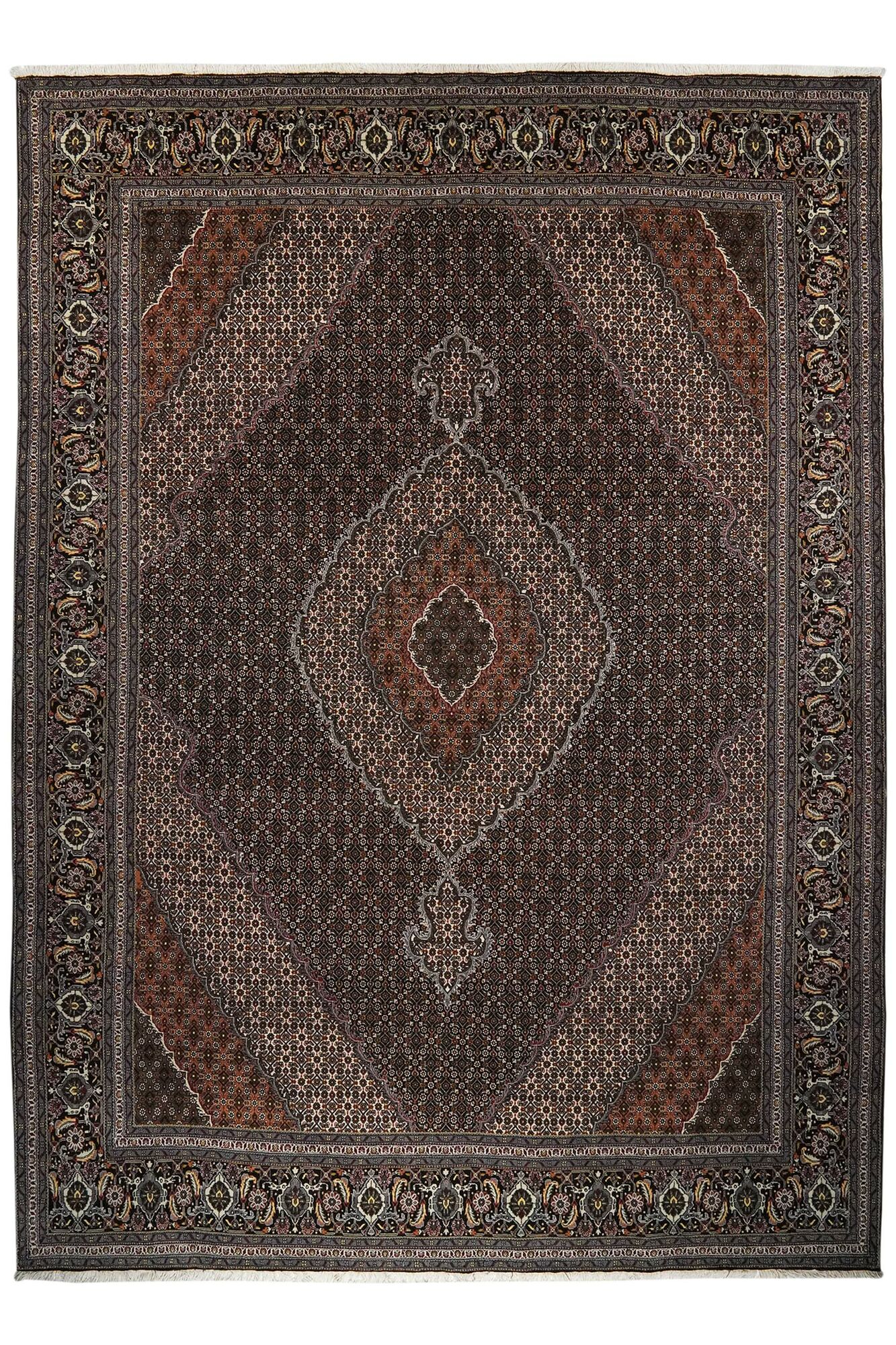 
    Tabriz 40 Raj - Black - 250 x 350 cm
  
