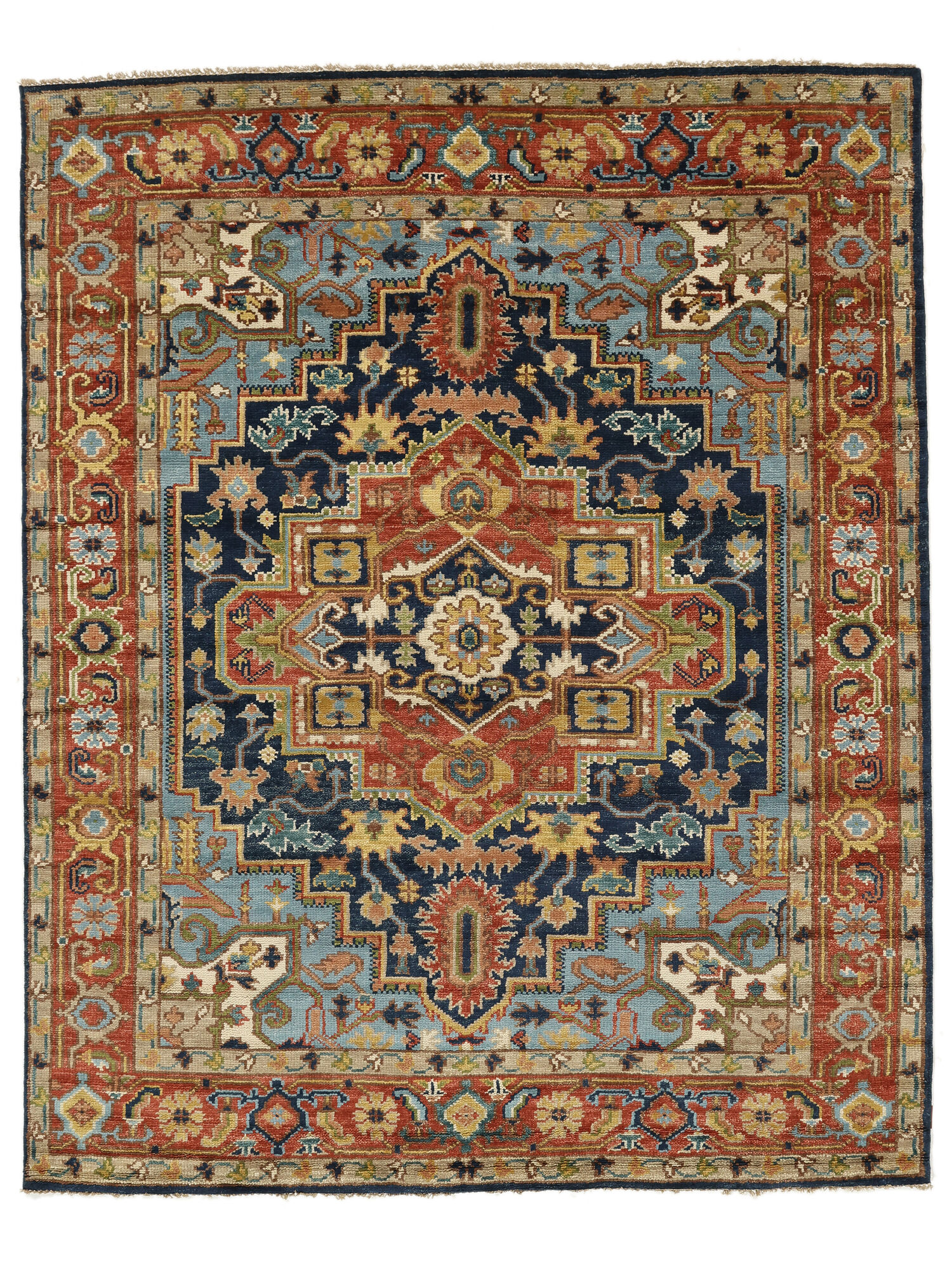 
    Oushak Indo - Brown - 250 x 313 cm
  