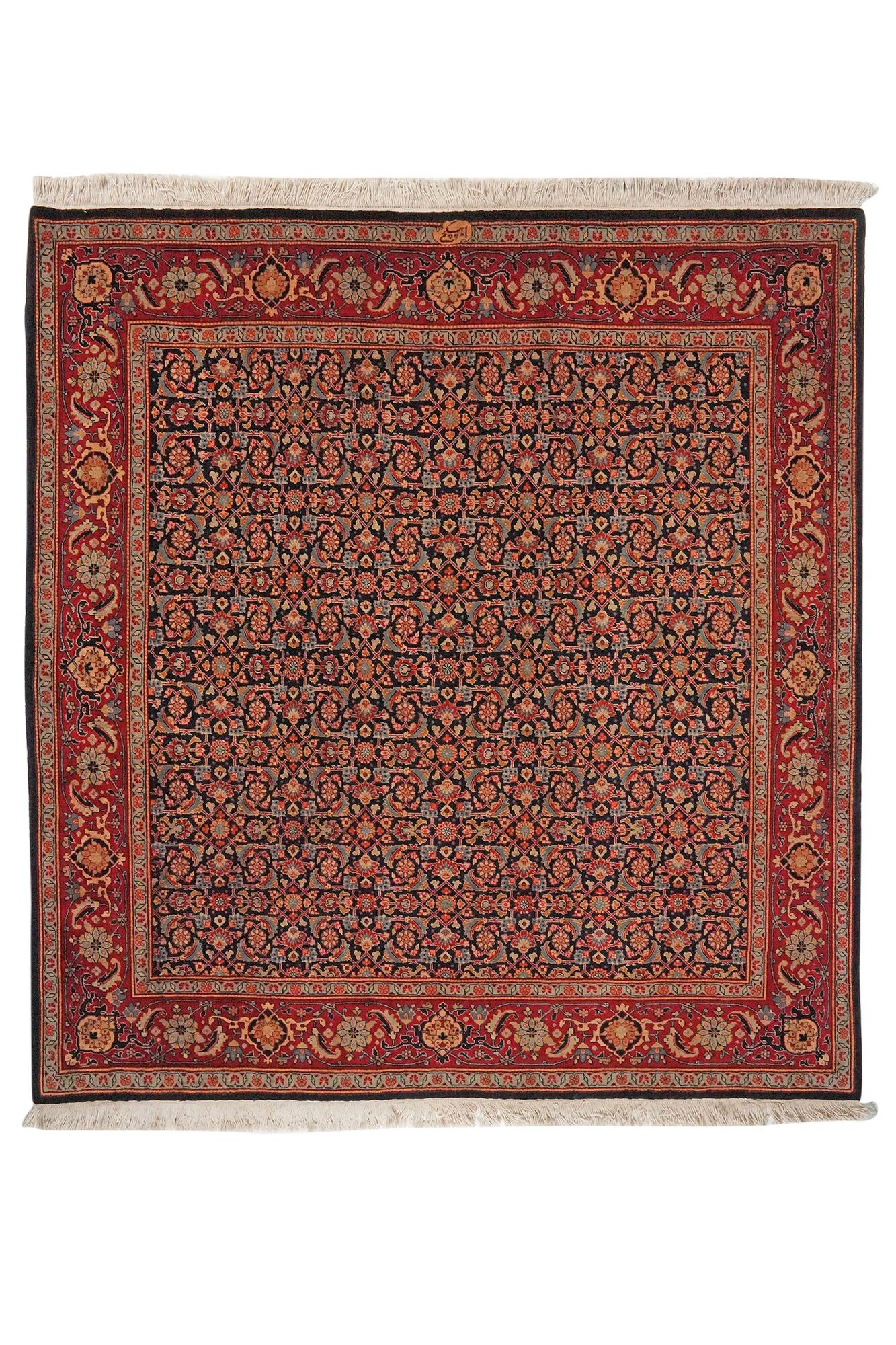 
    Tabriz 40 Raj - Dark red - 200 x 210 cm
  