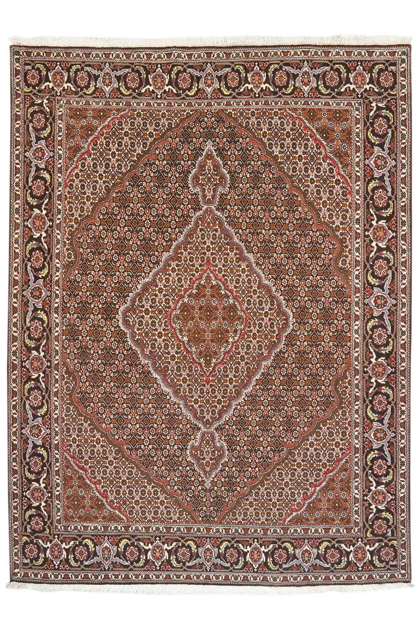 
    Tabriz 40 Raj - Brown - 153 x 203 cm
  