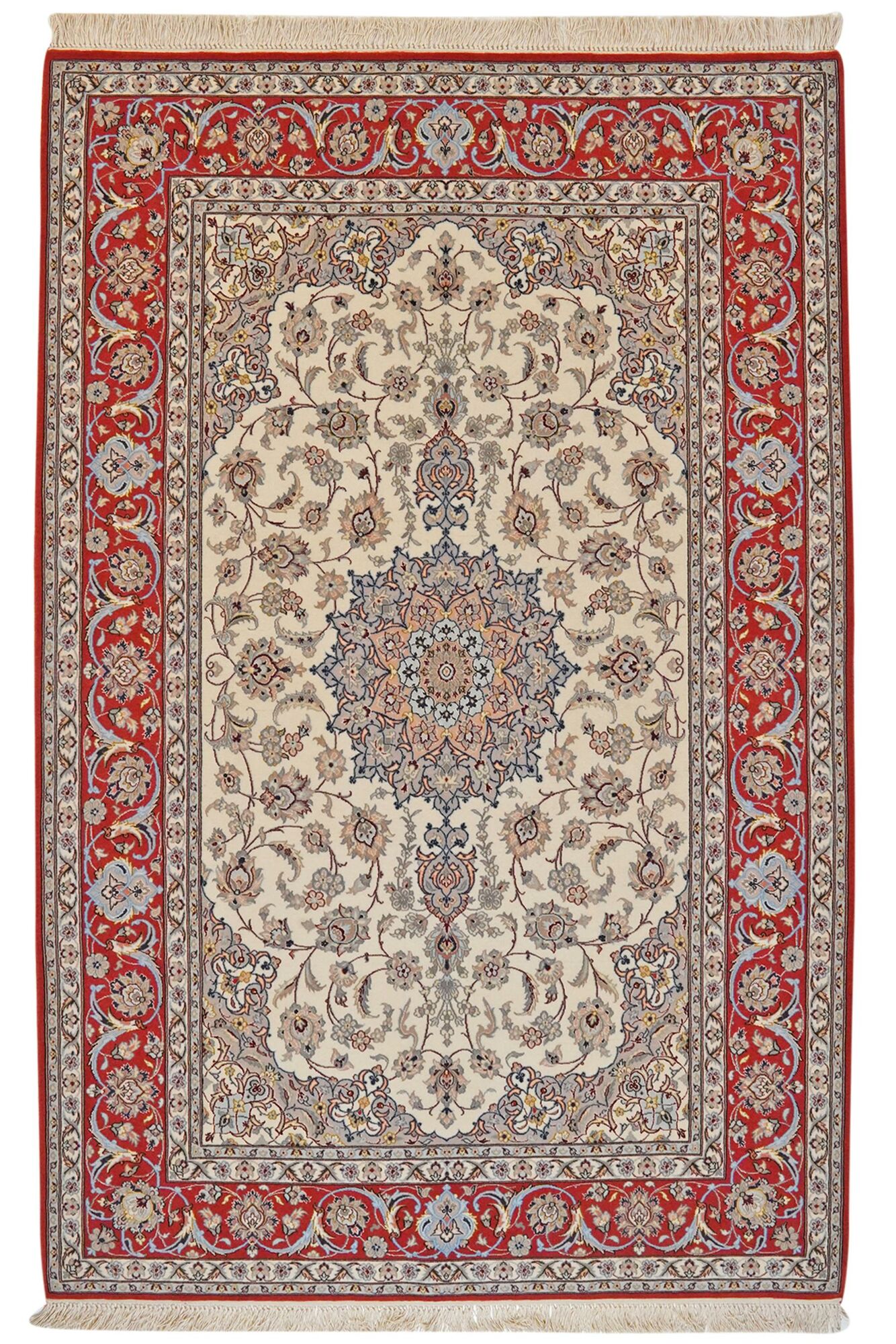 
    Isfahan silk warp - Brown - 132 x 202 cm
  