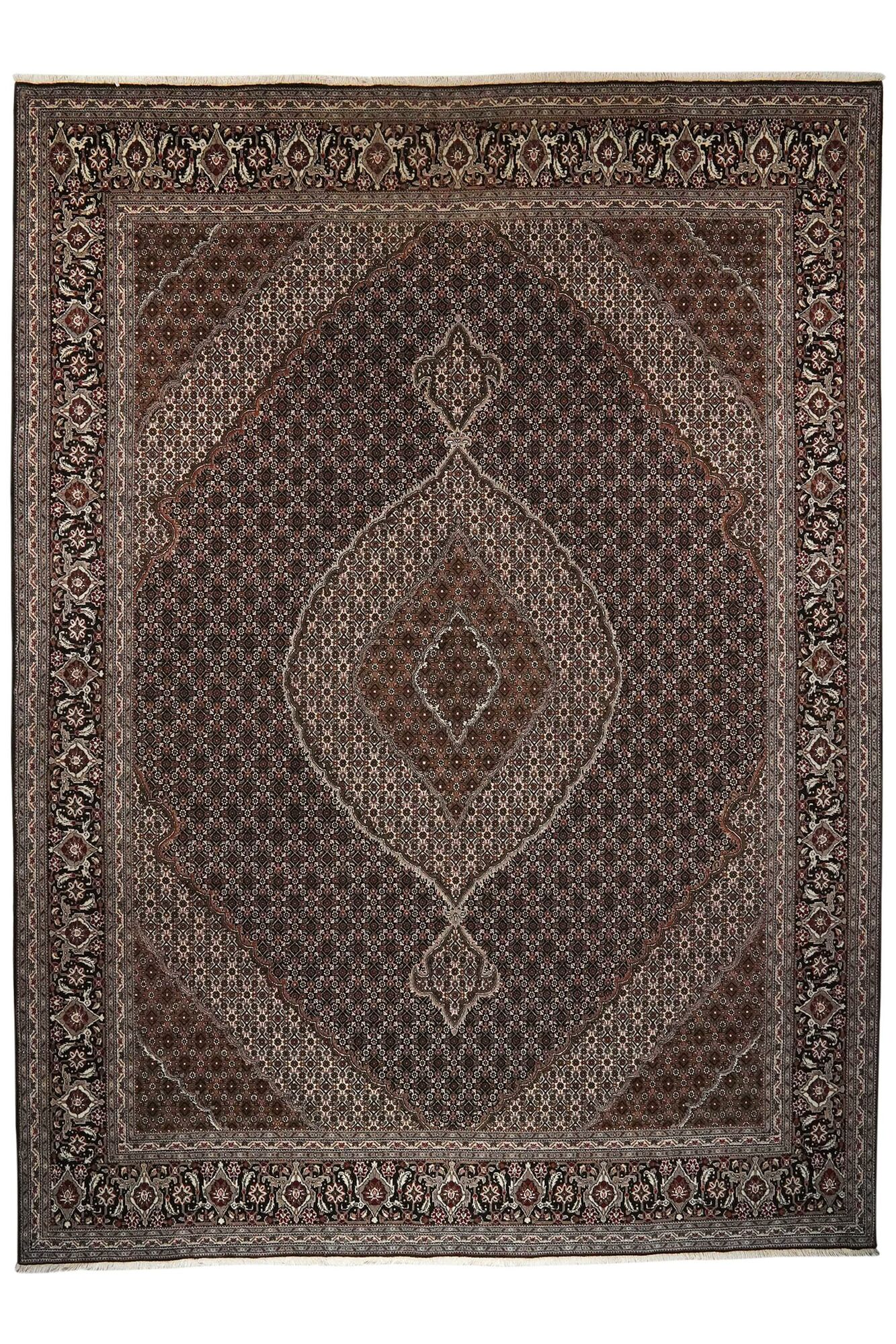 
    Tabriz 40 Raj - Brown - 249 x 345 cm
  