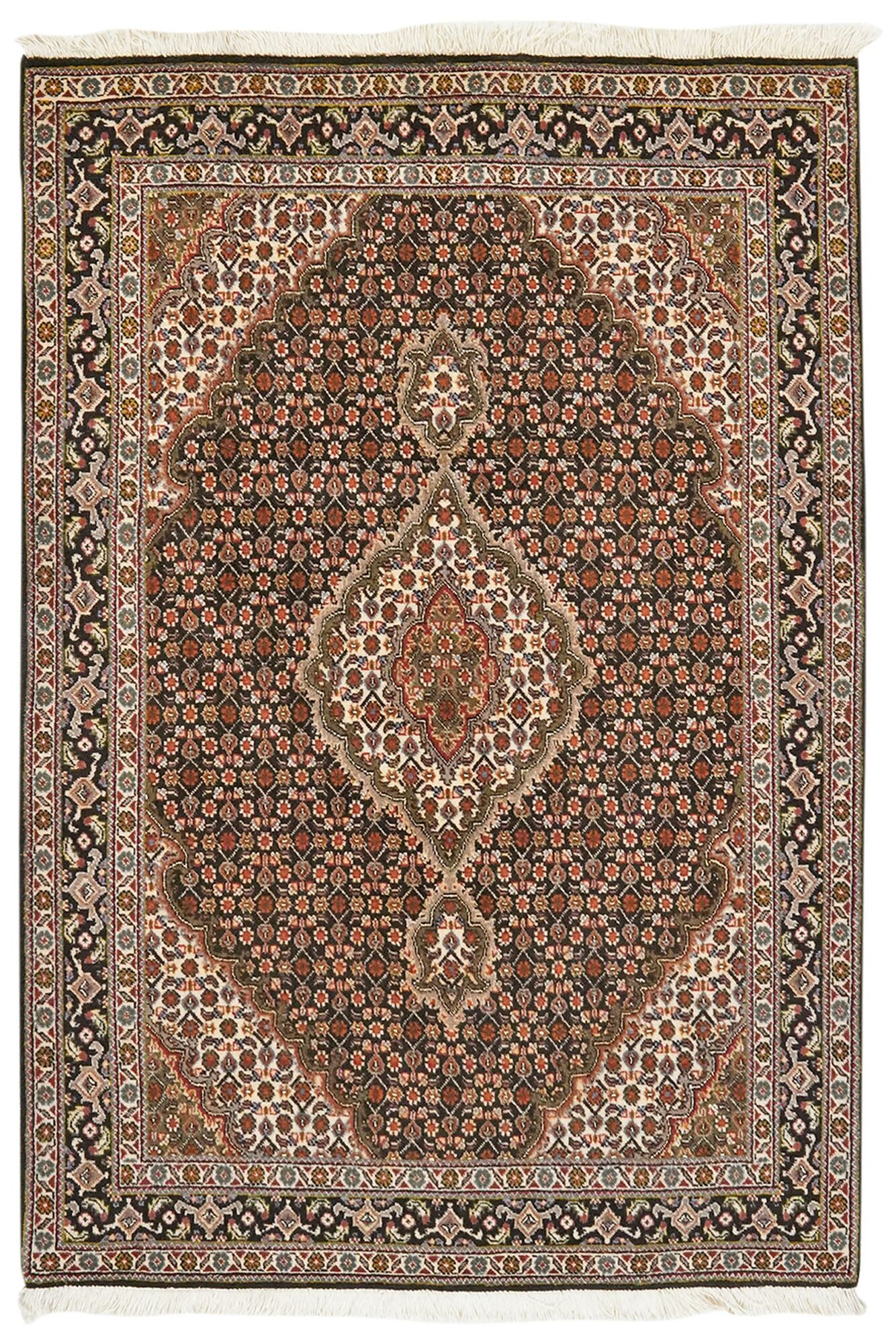 
    Tabriz 40 Raj - Brown - 105 x 154 cm
  