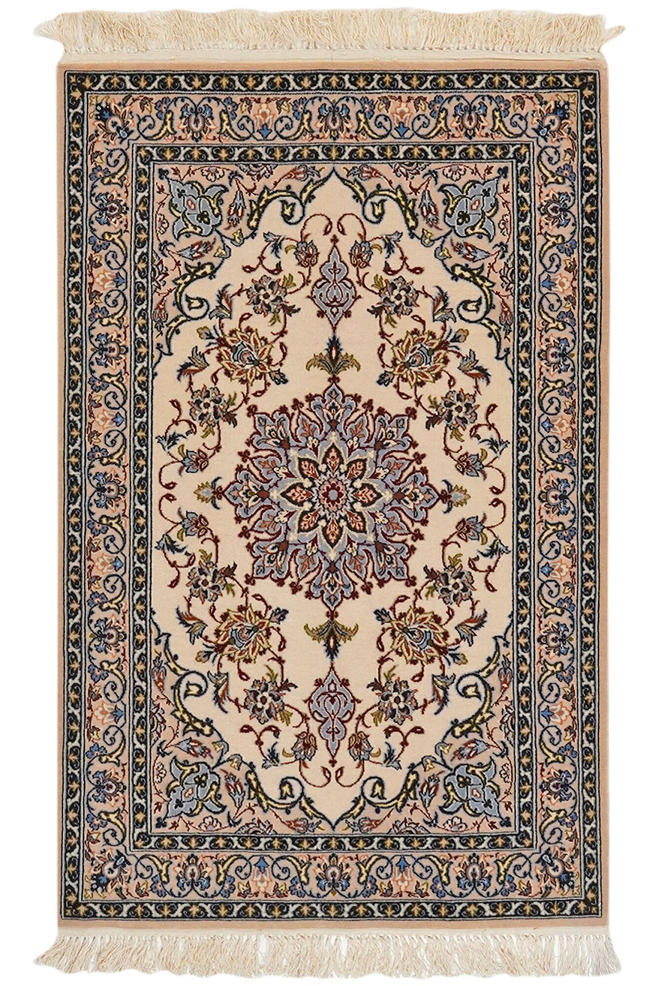 
    Isfahan silk warp - Brown - 68 x 109 cm
  