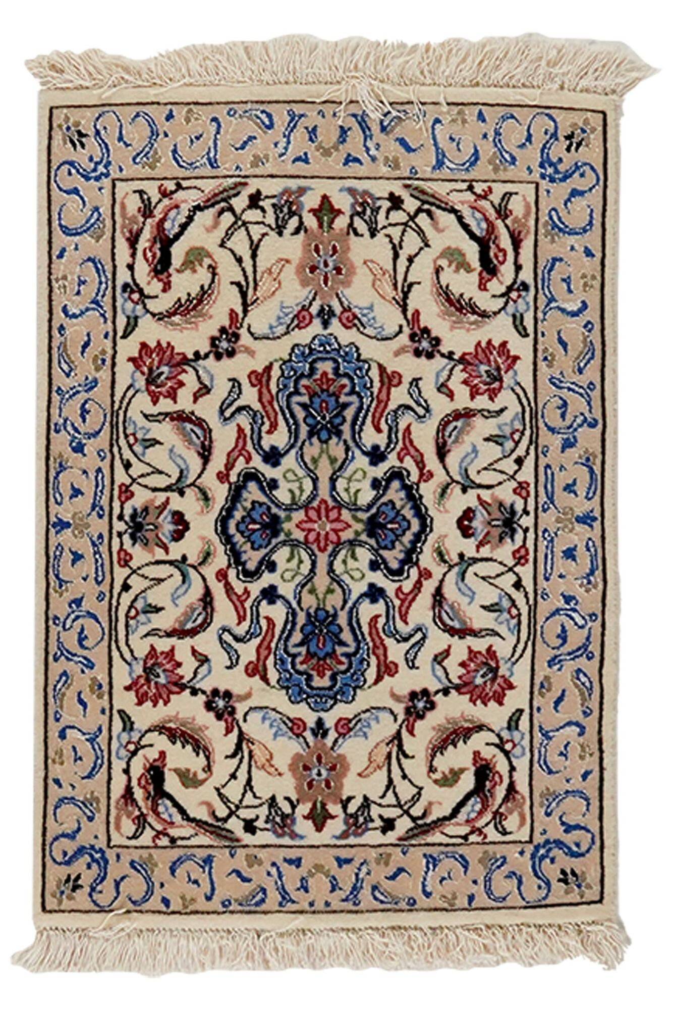 
    Isfahan silk warp - Brown - 37 x 56 cm
  