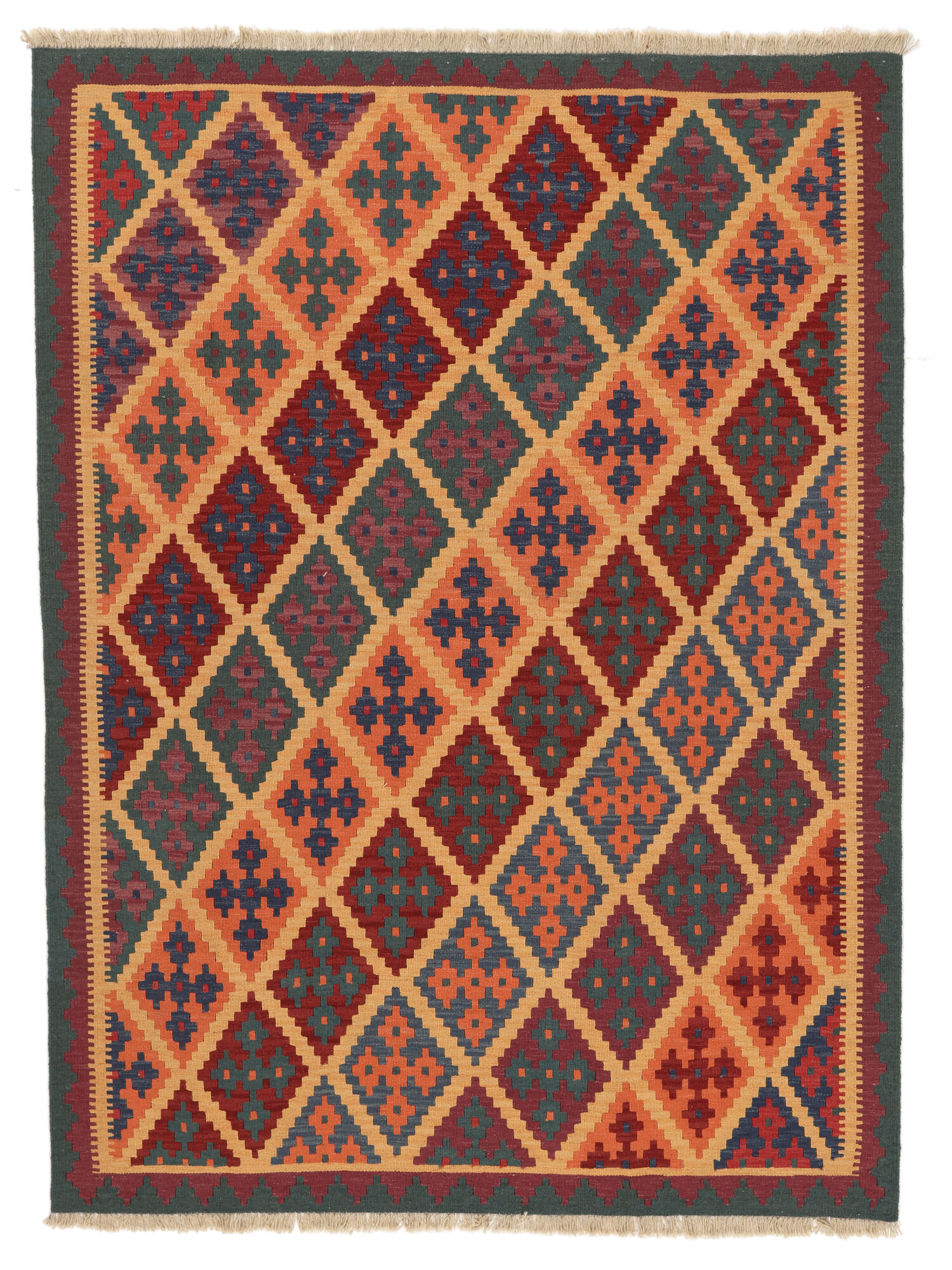 Kelim Ghashghai Teppich 171×231