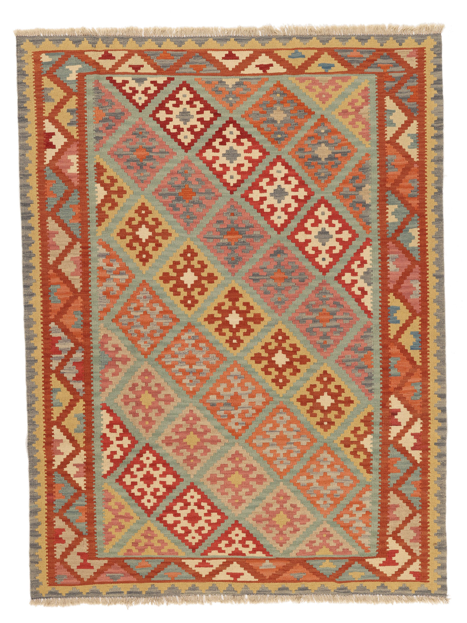 Kelim Ghashghai Teppich 173×230