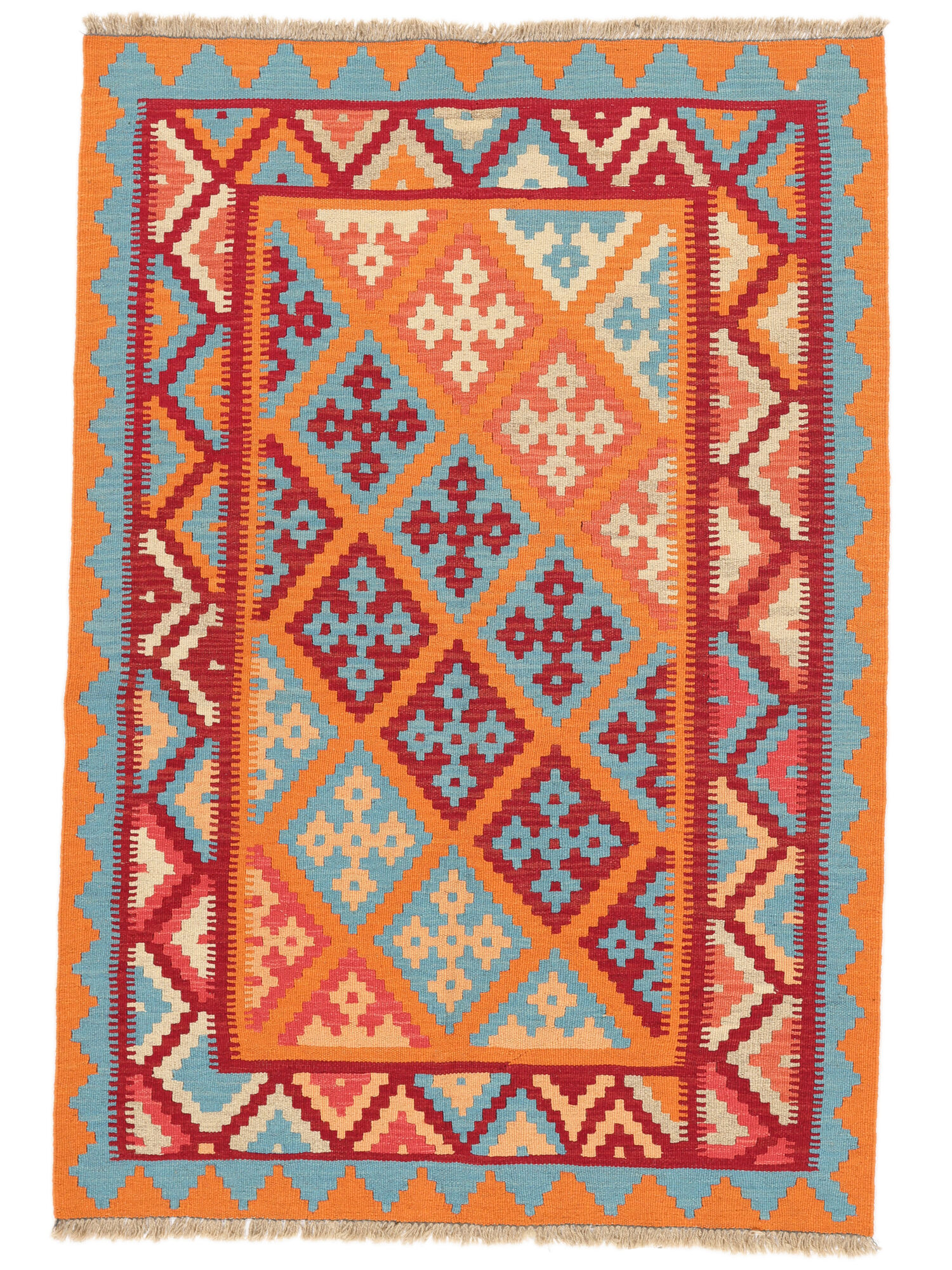 Kelim Ghashghai Teppich 123×176