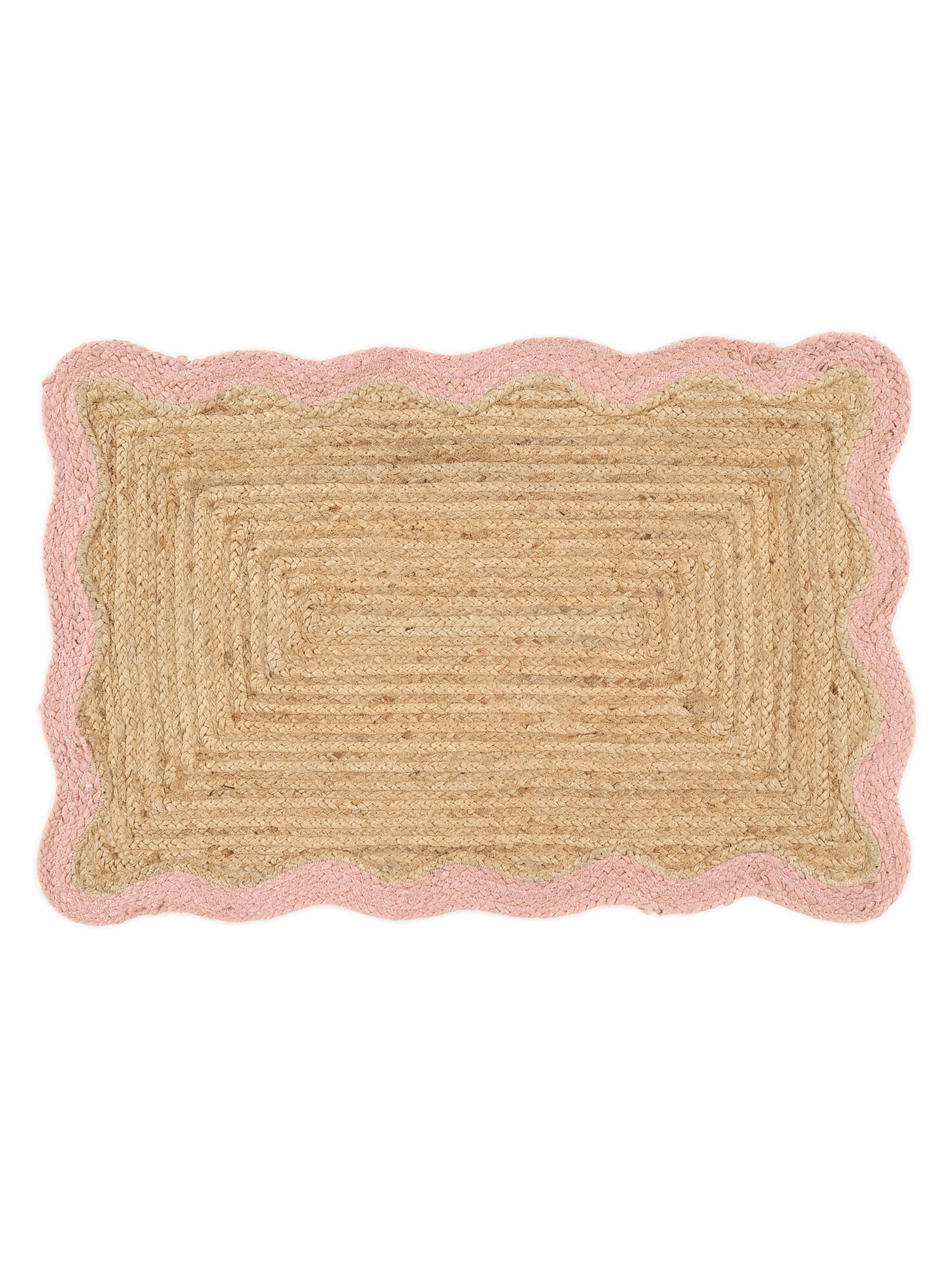Sway Fußmatte – Beige / Rosa 60×90