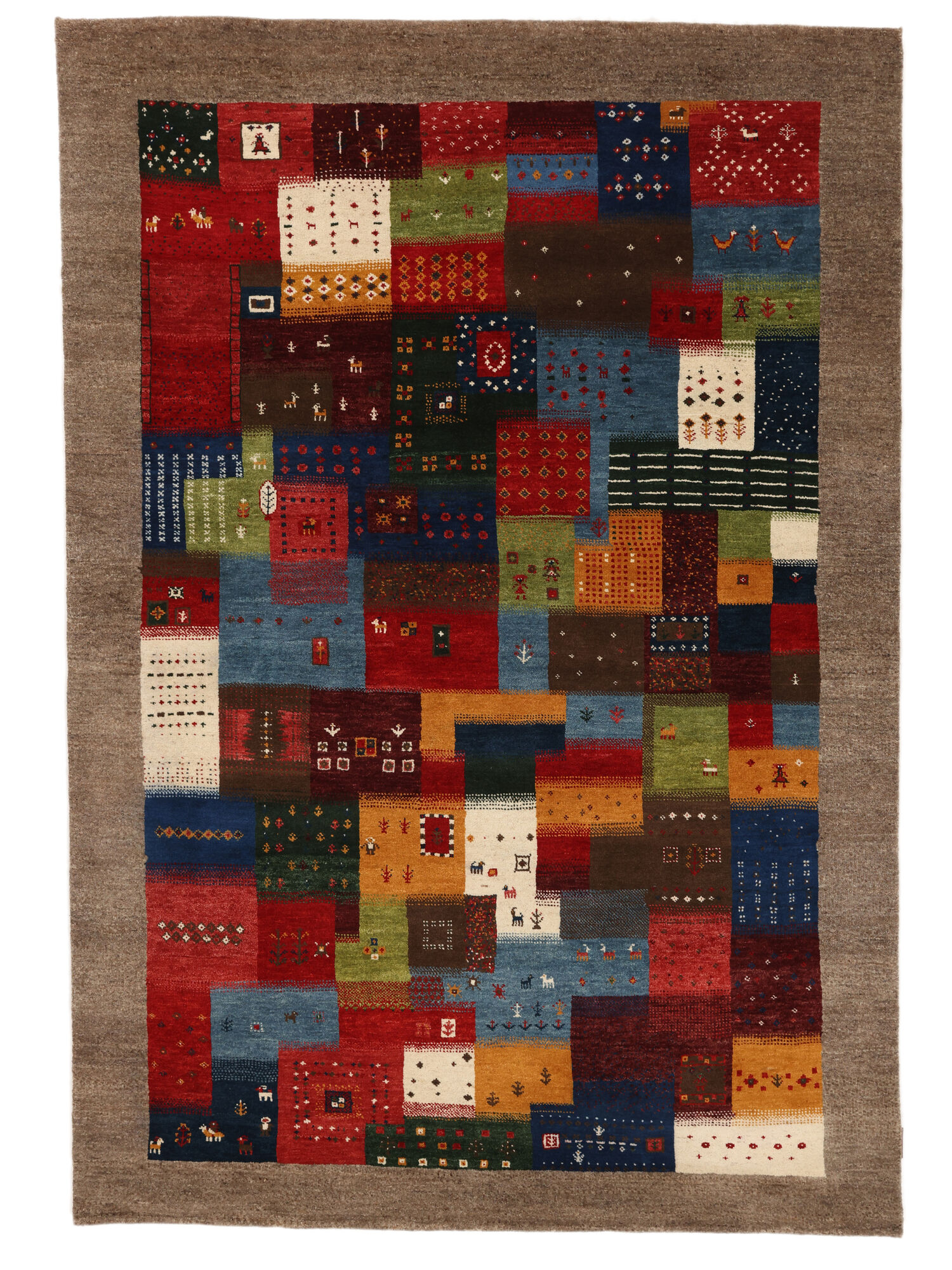 Gabbeh Loribaft Matta 170x246