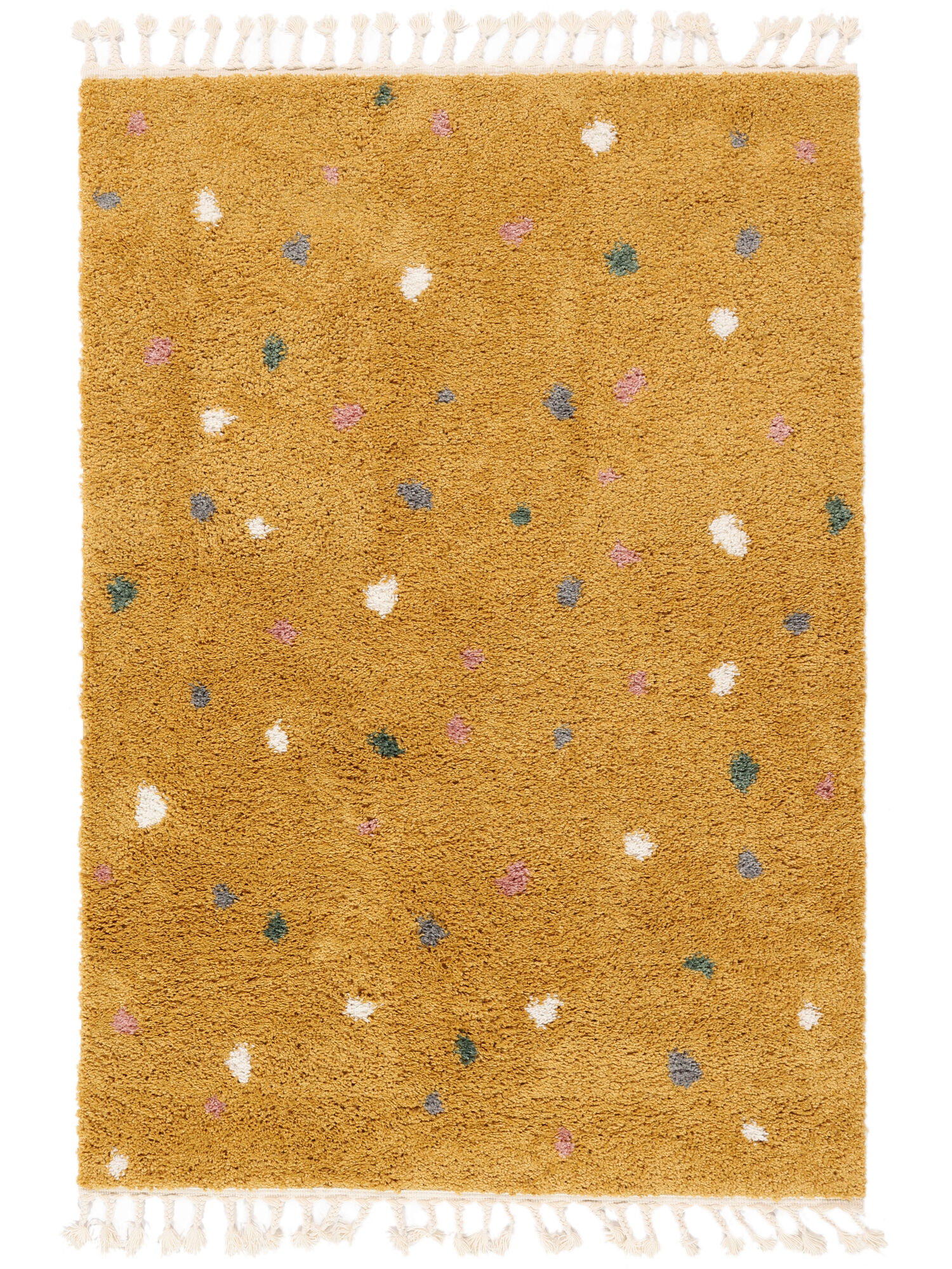 Confetti Matta - Gul 160x230