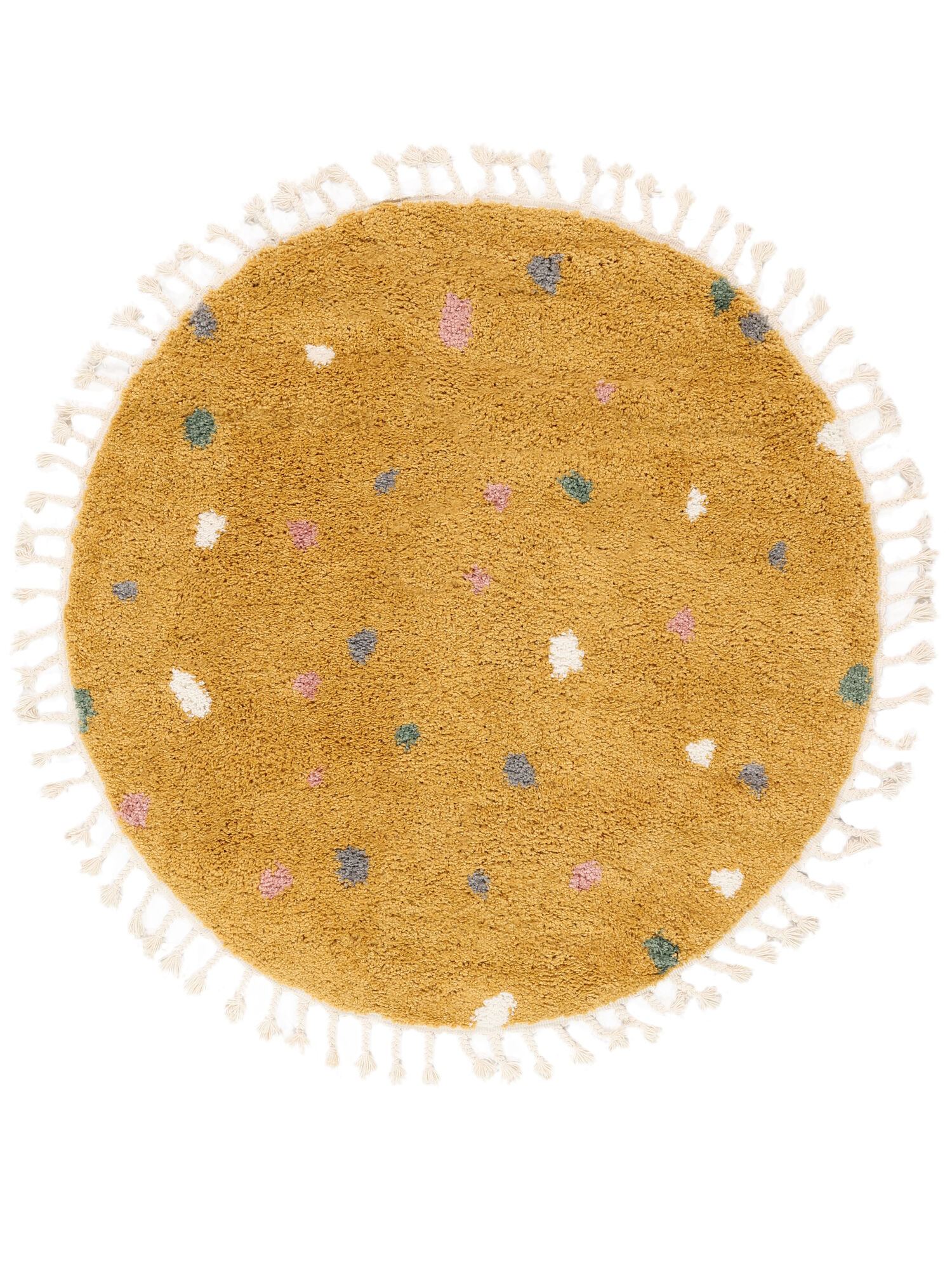 Confetti Matta - Gul Ø 150