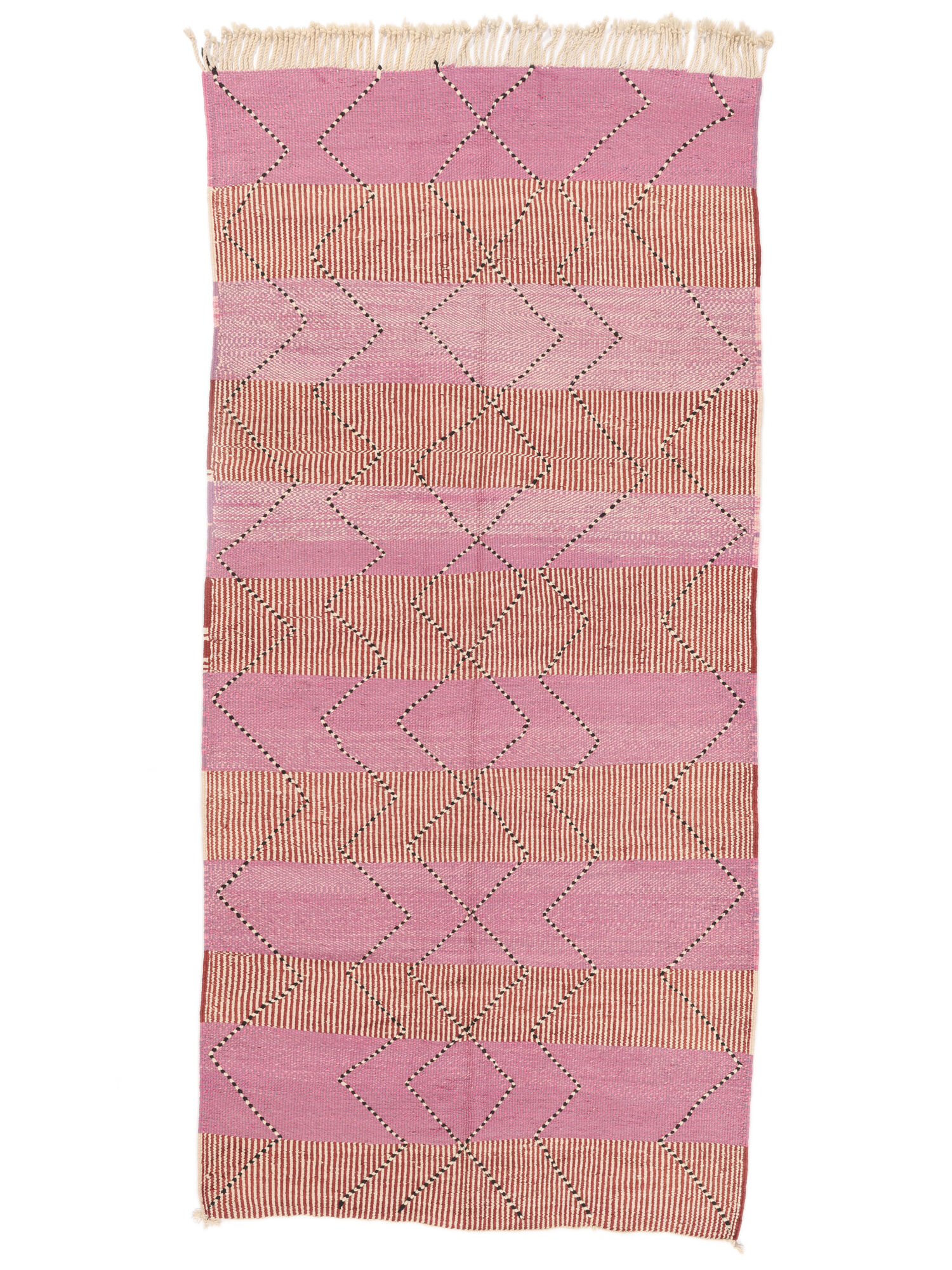 High Atlas Kelim Teppich 141×299