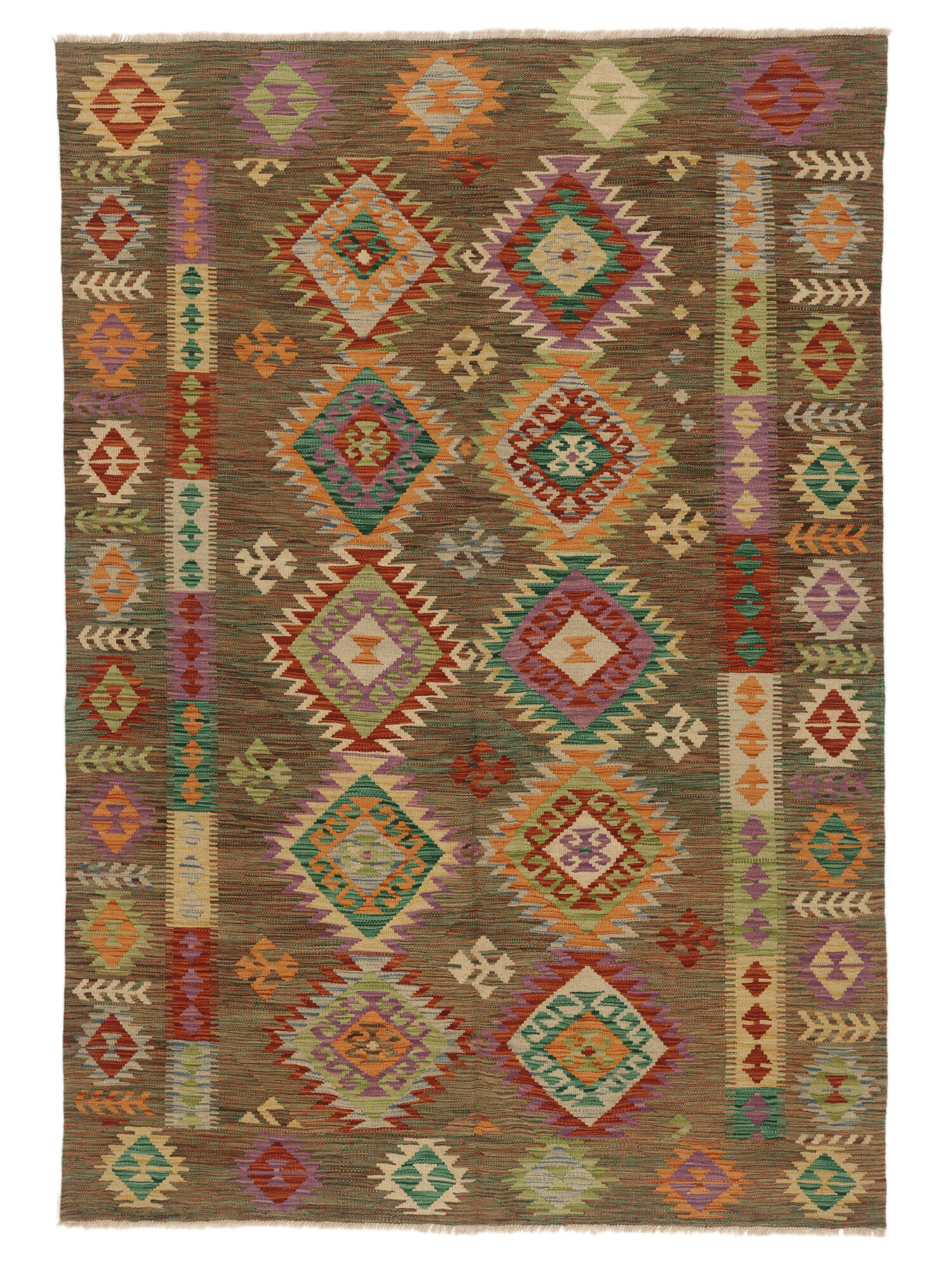 Kelim Afghan Old Stil Teppich 164×239