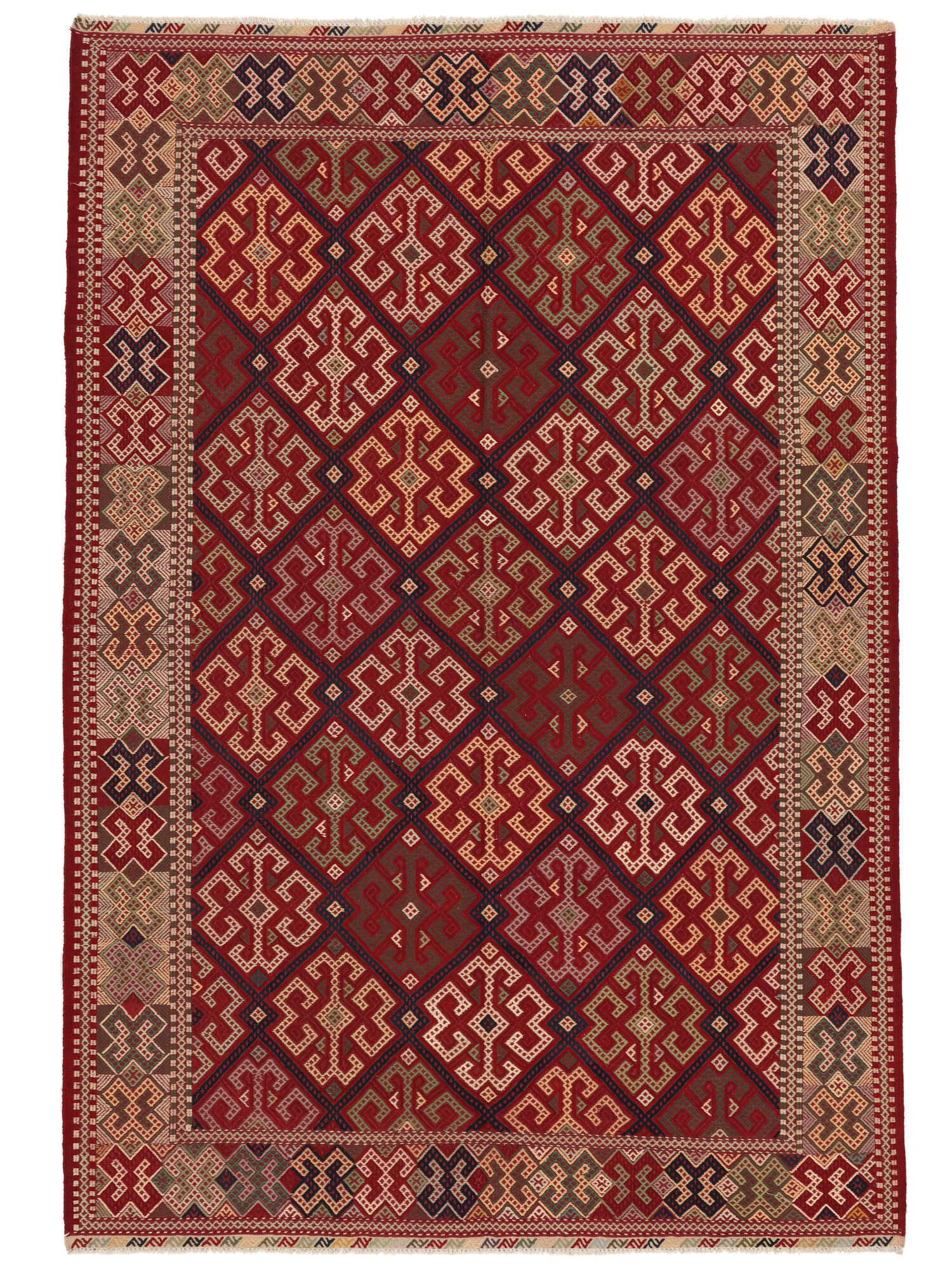 Kelim Golbarjasta Teppich 207×302
